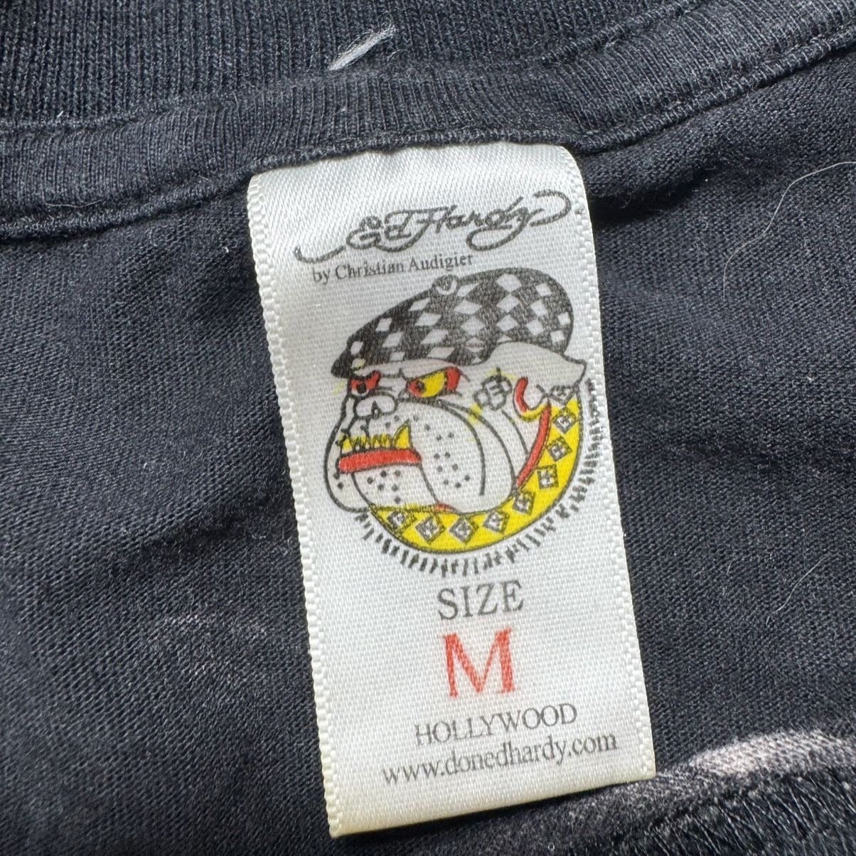 Ed Hardy vintage y2k ed hardy big skeleton t shirt affliction Size M / US 6-8 / IT 42-44 - 5 Thumbnail