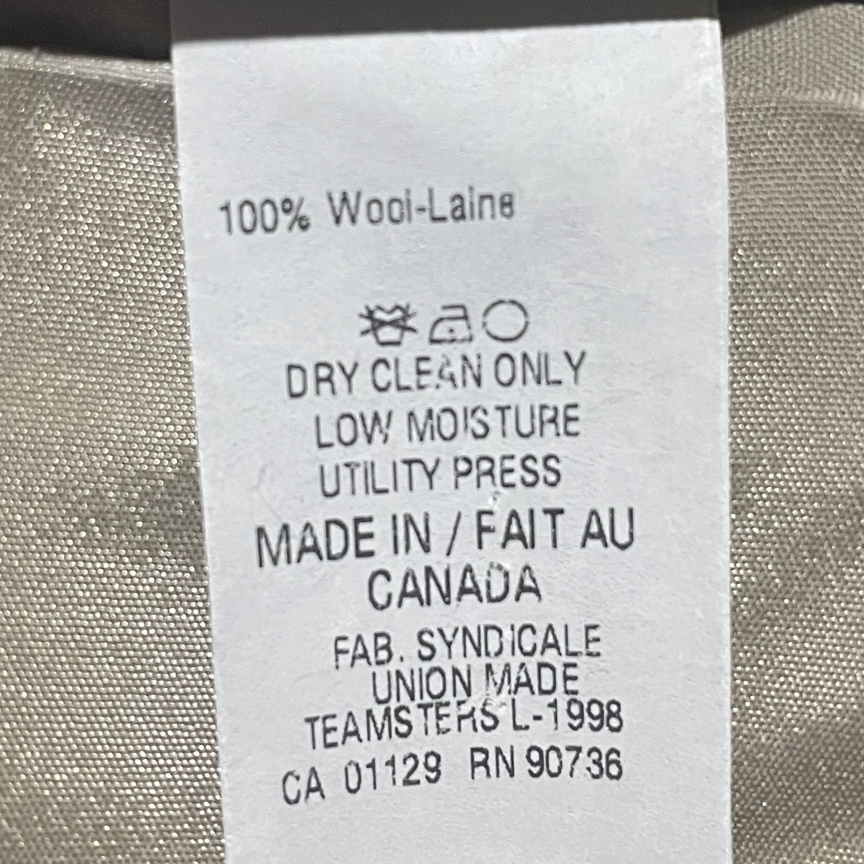 Lauren Ralph Lauren Lauren Ralph Lauren Wool Sport's Coat 44L Houndstooth Size 44L - 20 Thumbnail