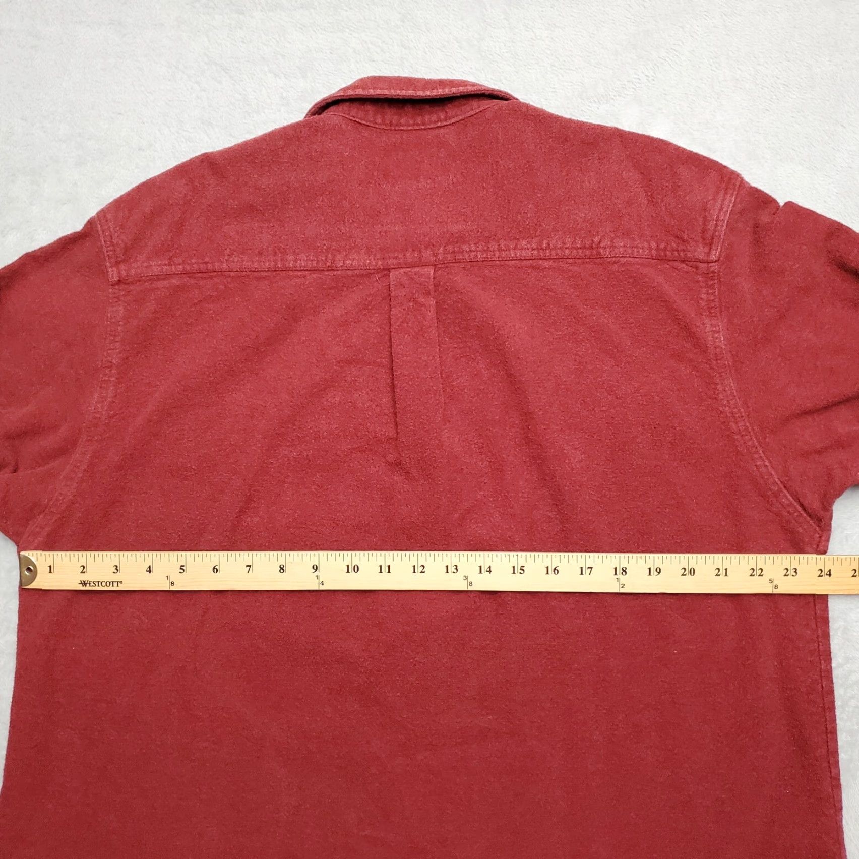 Vintage Stillwater Chamois Shirt Men XL Red Long Sleeve Outdoor Flannel Camping Size US XL / EU 56 / 4 - 7 Thumbnail
