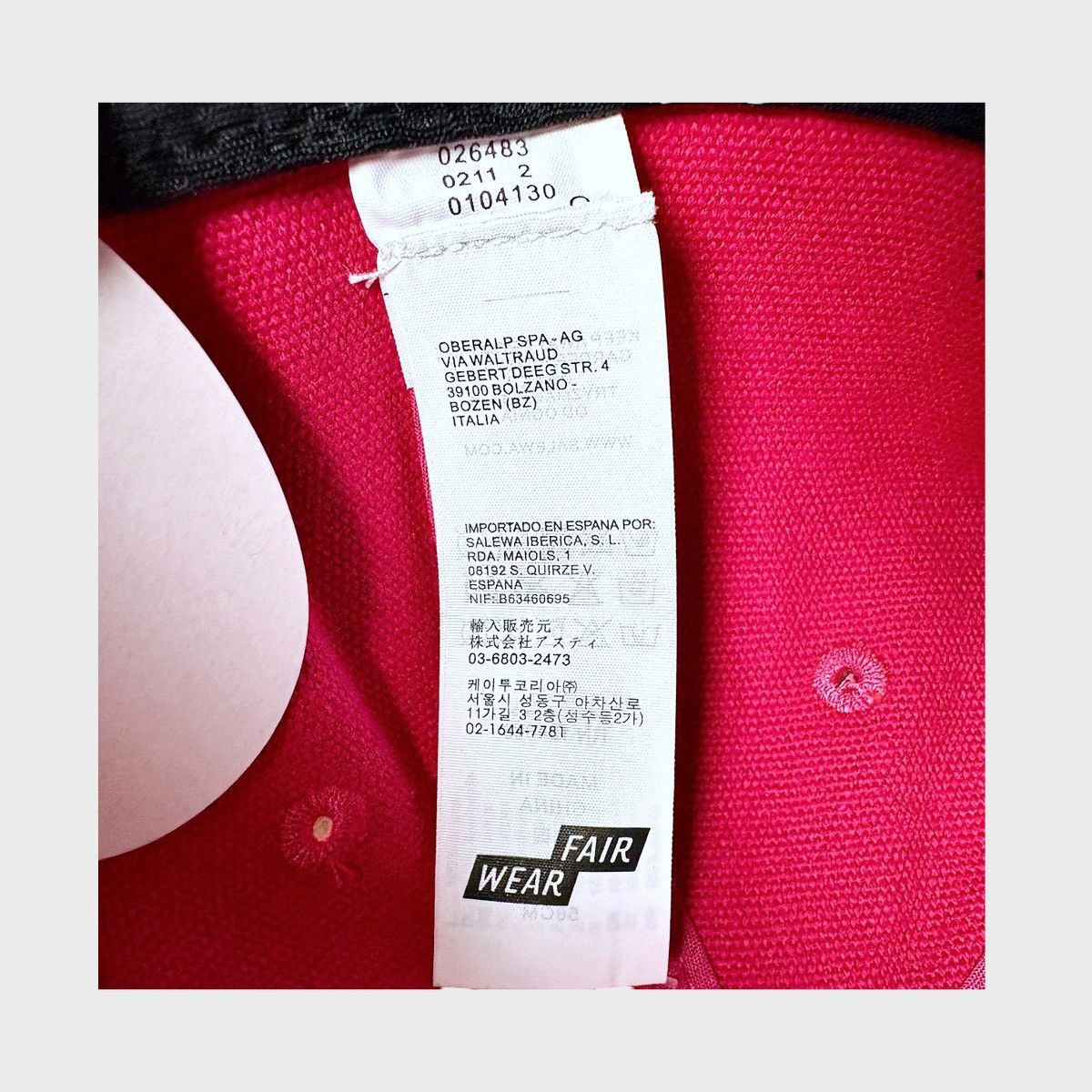 SALEWA Salewa Men’s Puez Canvas Flat Baseball Rose Red Hat Sz OS Size ONE SIZE - 15 Thumbnail
