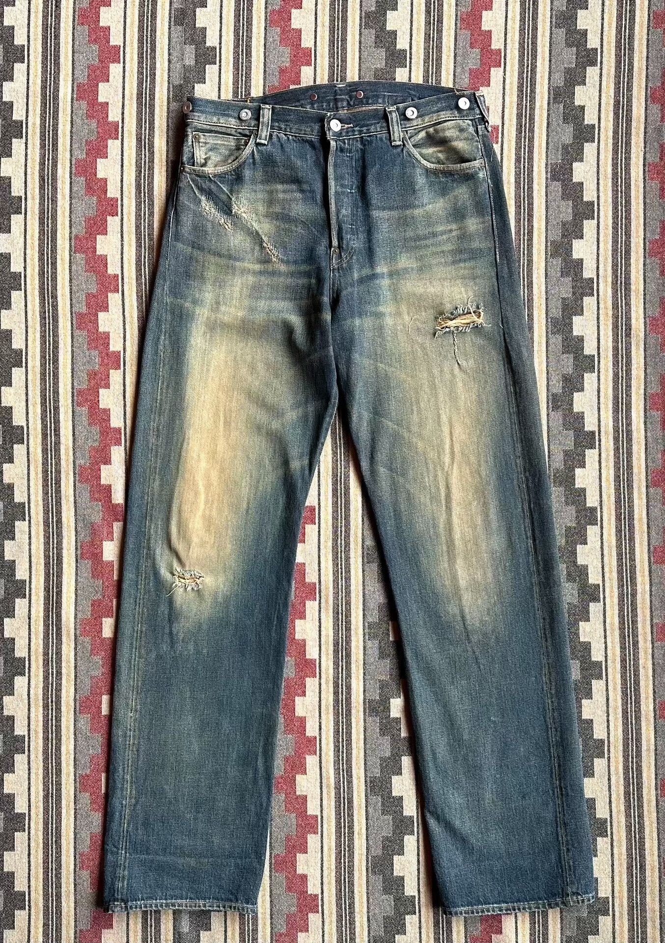 Levi's Vintage Clothing levi's lvc 501XX vintage wash jeans Size US 32 / EU 48 - 1 Thumbnail