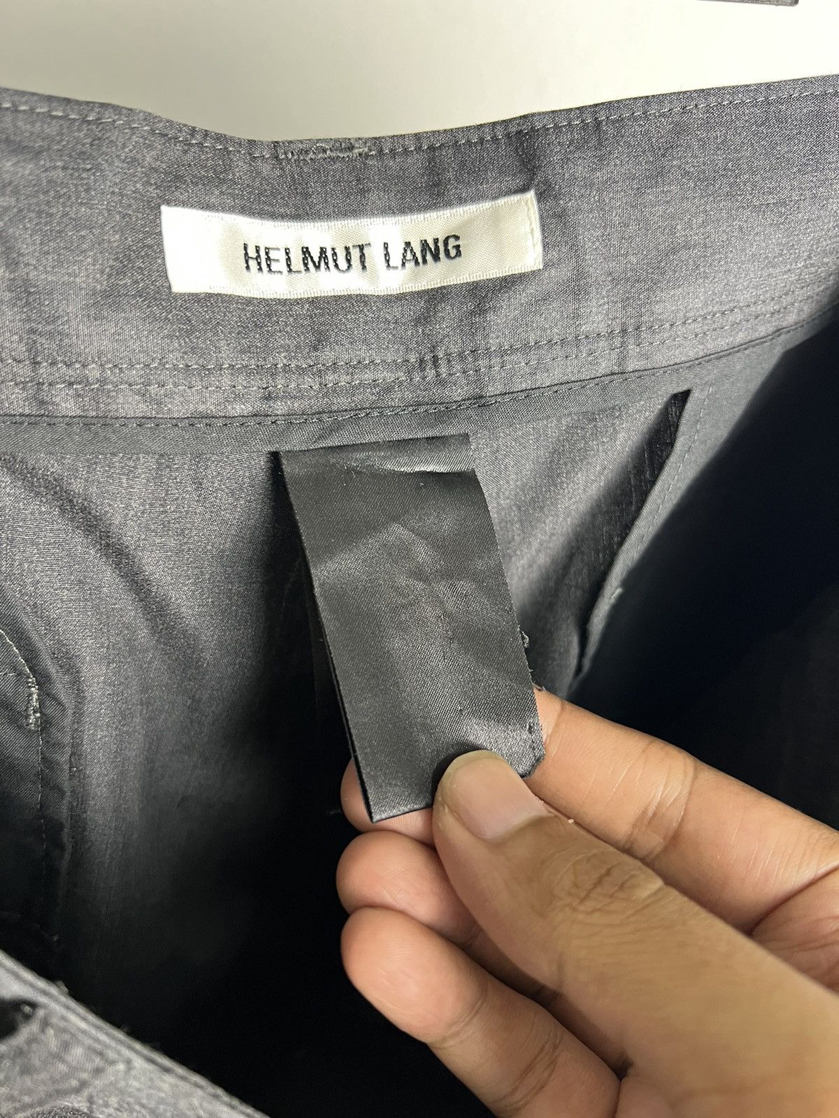 Helmut Lang Helmut Lang Seersucker Elastane Pants Size US 32 / EU 48 - 4 Thumbnail