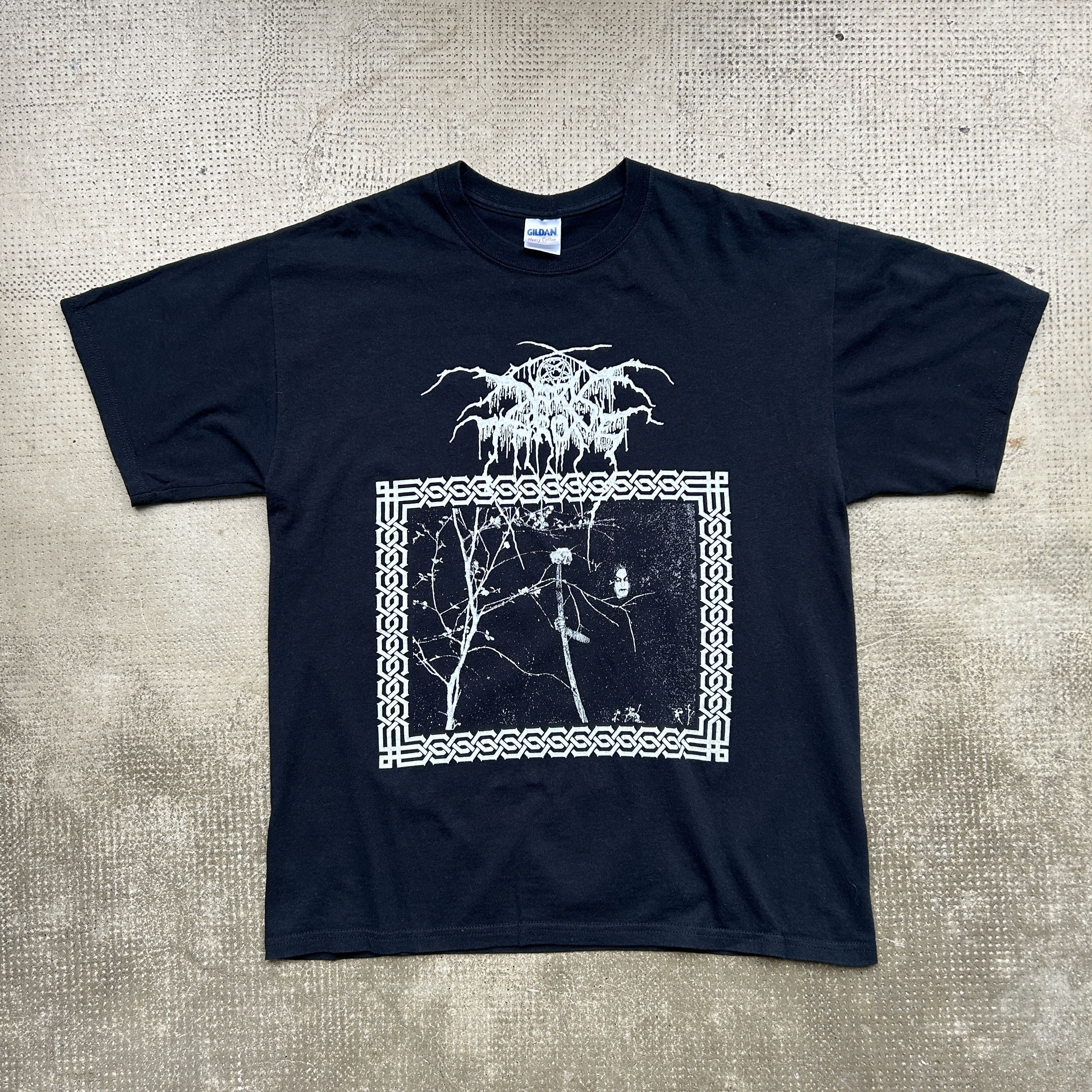 Vintage Vintage early 2000s Darkthrone Taakeferd Under Funeral Moon Size US L / EU 52-54 / 3 - 1 Thumbnail