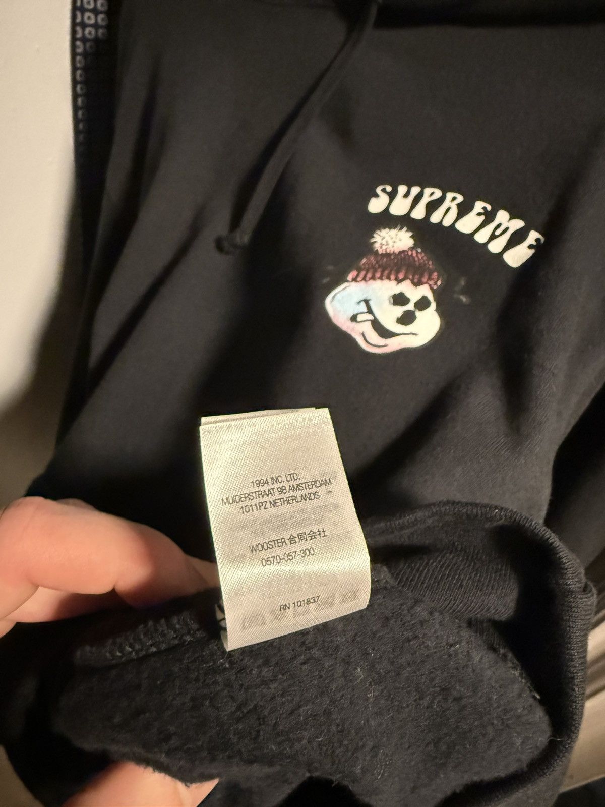 Supreme Supreme Snowman Hooded Sweatshirt Size US S / EU 44-46 / 1 - 9 Thumbnail