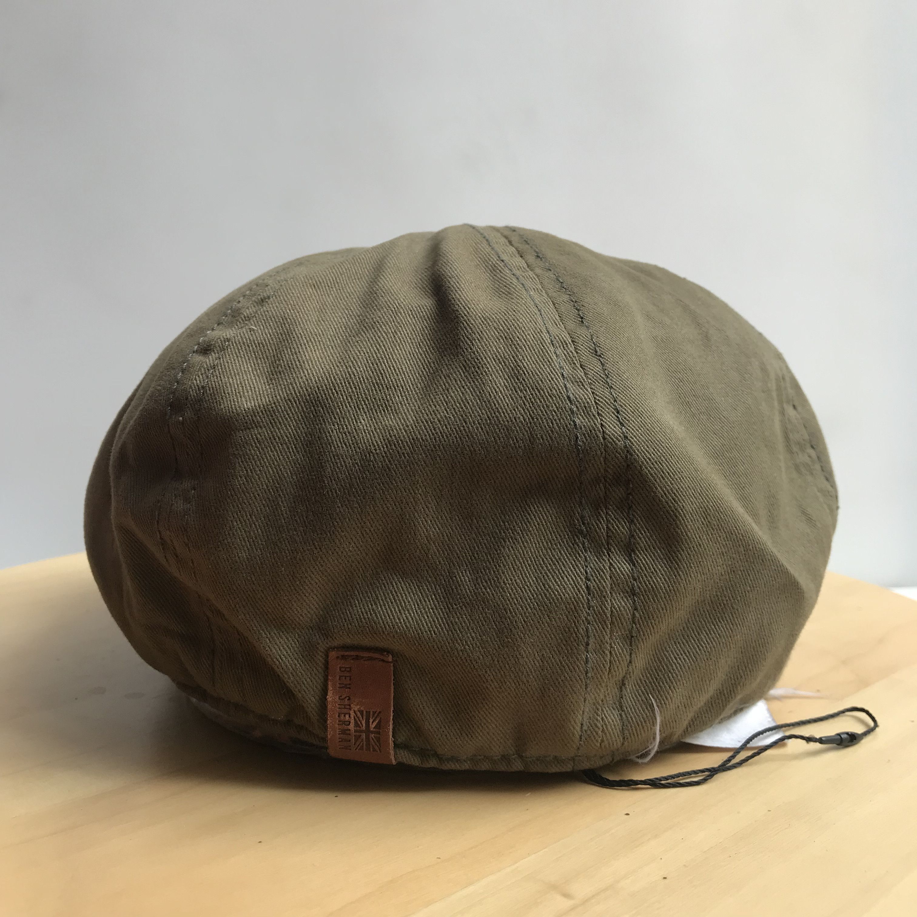 Ben Sherman × Designer × Other UK BEN SHERMAN newsboy cap Gatsby BAKER BOY CAP Military GreeN Size ONE SIZE - 10 Thumbnail