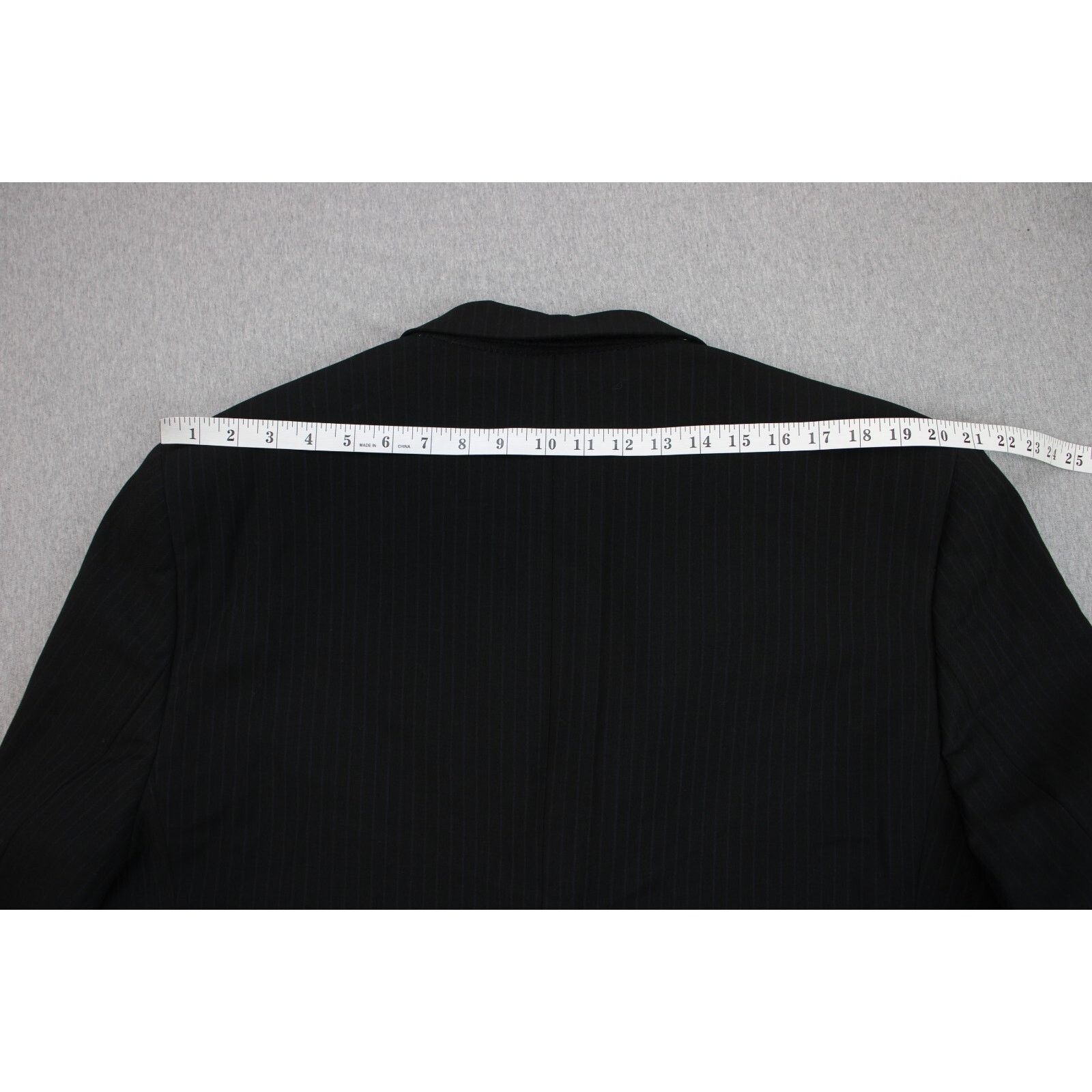 Jack Victor Blazer Men 50R Black Notch Lapel Single Breasted
