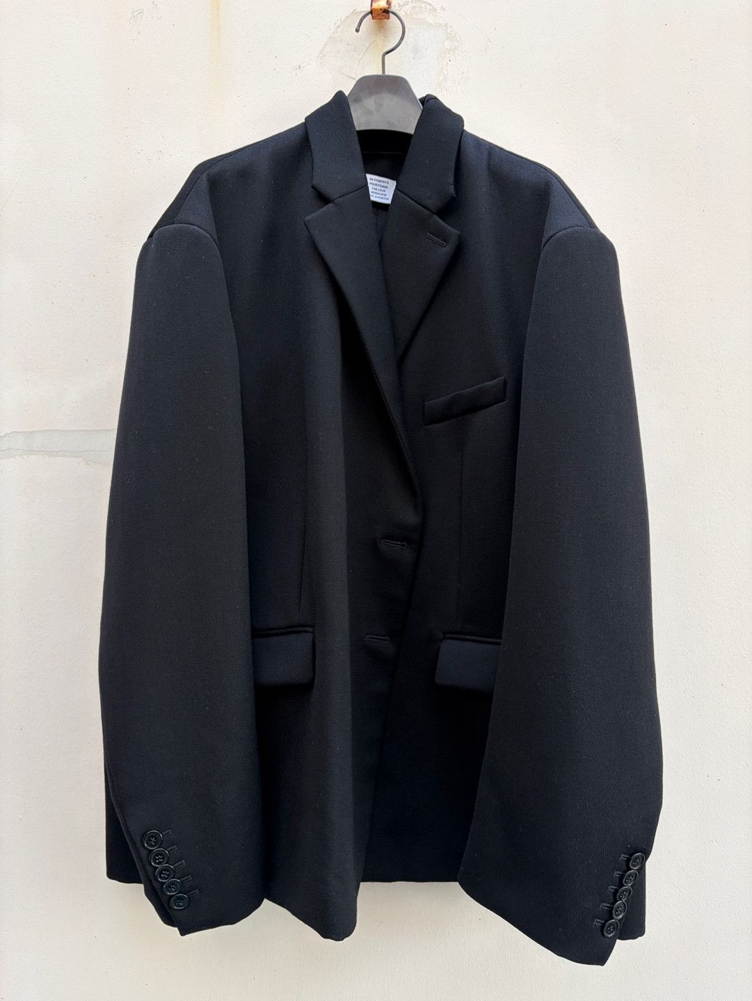 Vetements Rare FW16 Steroid Oversized Blazer FW15 Jacket Archive Demna Size US XS / EU 42 / 0 - 2 Thumbnail