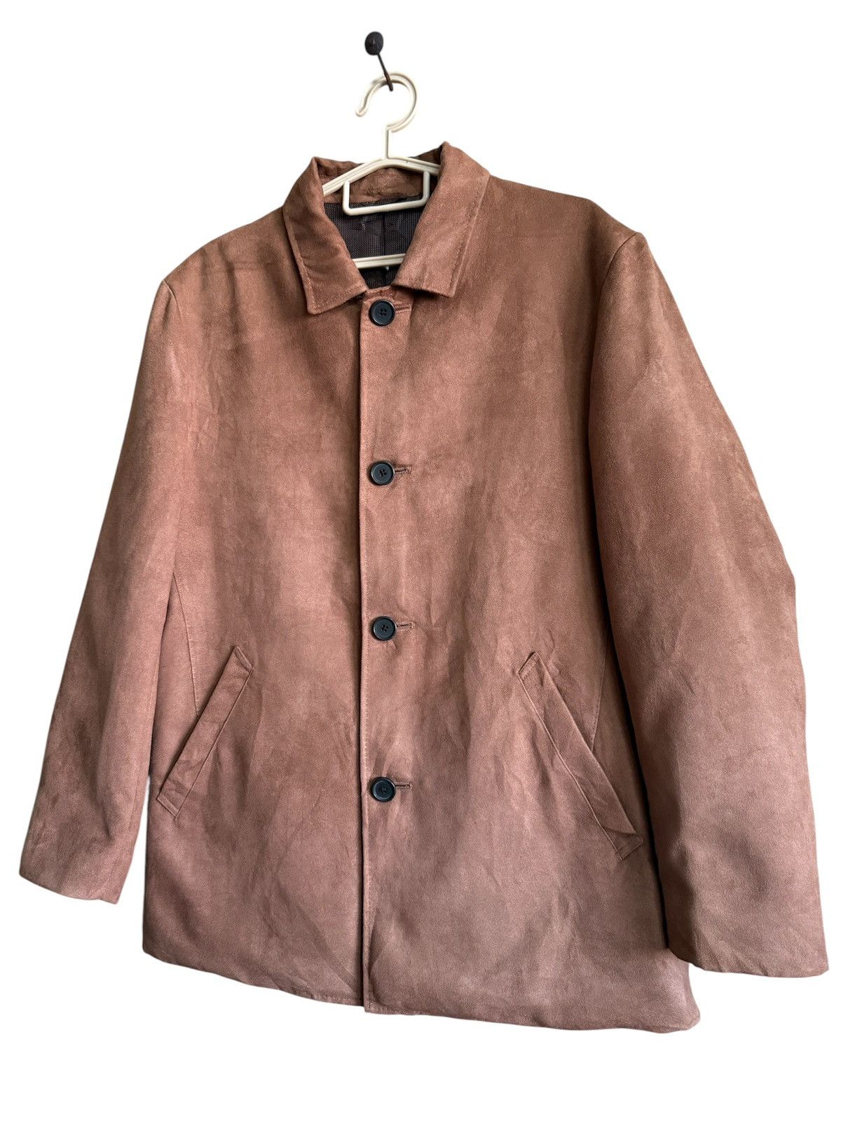 Kansai Yamamoto Vintage Wool Jacket Leather KANSAI JAPAN Size US M / EU 48-50 / 2 - 2 Thumbnail