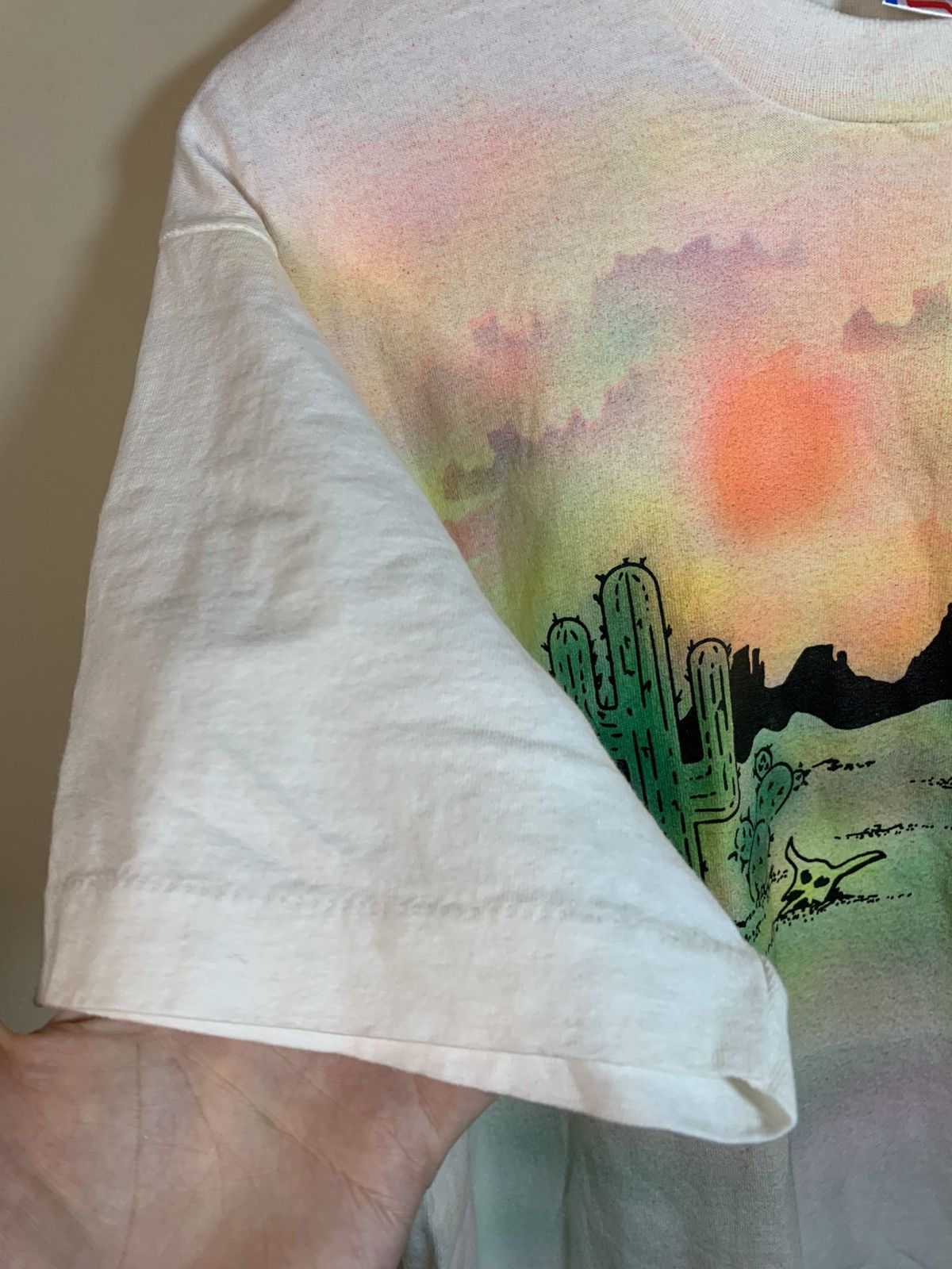 Vintage RARE Vintage Airbrushed Southwestern Art Single Stitch Shirt Size US XL / EU 56 / 4 - 4 Thumbnail