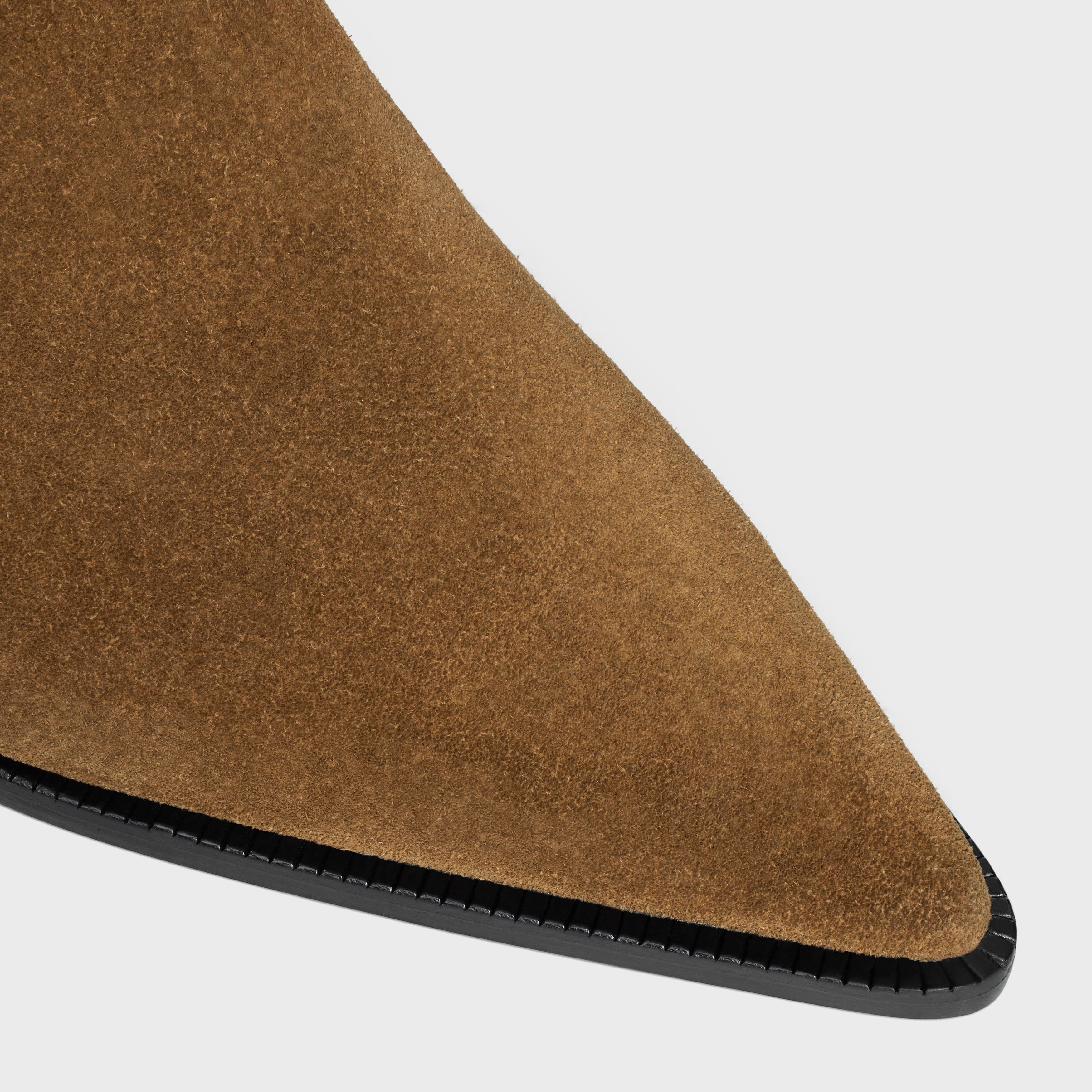 Celine o1bcso1str0625 351313358C Boots in Taupe Size US 10 / IT 40 - 4 Thumbnail