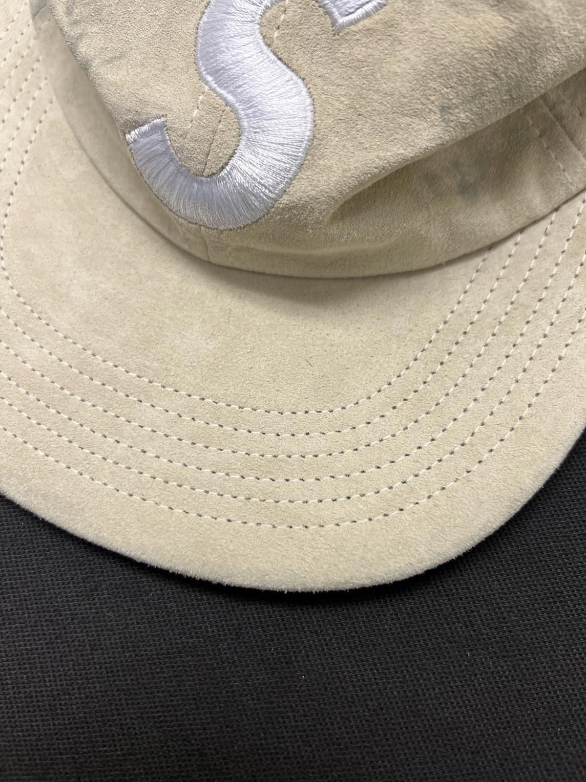 Supreme FW16 Supreme Suede S Logo 6 Panel Cap Hat Cream 2016 Size ONE SIZE - 4 Thumbnail