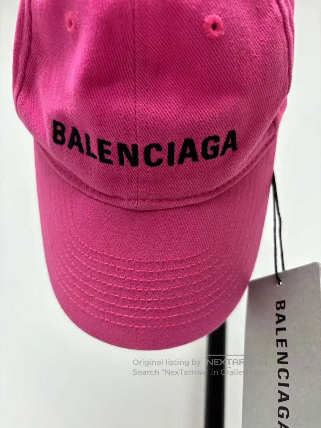 Balenciaga Balenciaga Logo Embroidered Cotton Cap. Size ONE SIZE - 2 Thumbnail