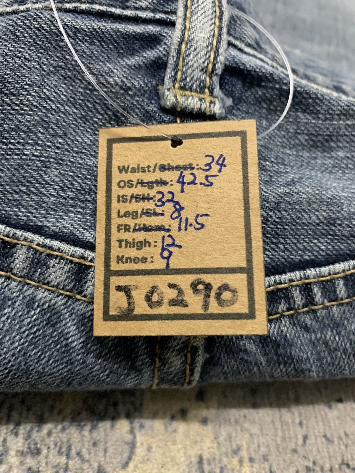 Japanese Brand Japanese Buden Koi sukajan jeans W34x32 Size US 34 / EU 50 - 13 Thumbnail