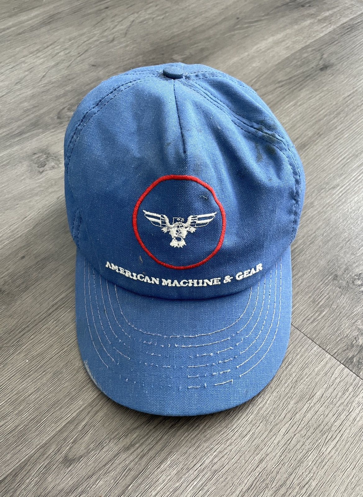 Other × Vintage Vintage “American Machine & Gear” Snap Back Hat (Sz.OS) Size ONE SIZE - 1 Thumbnail