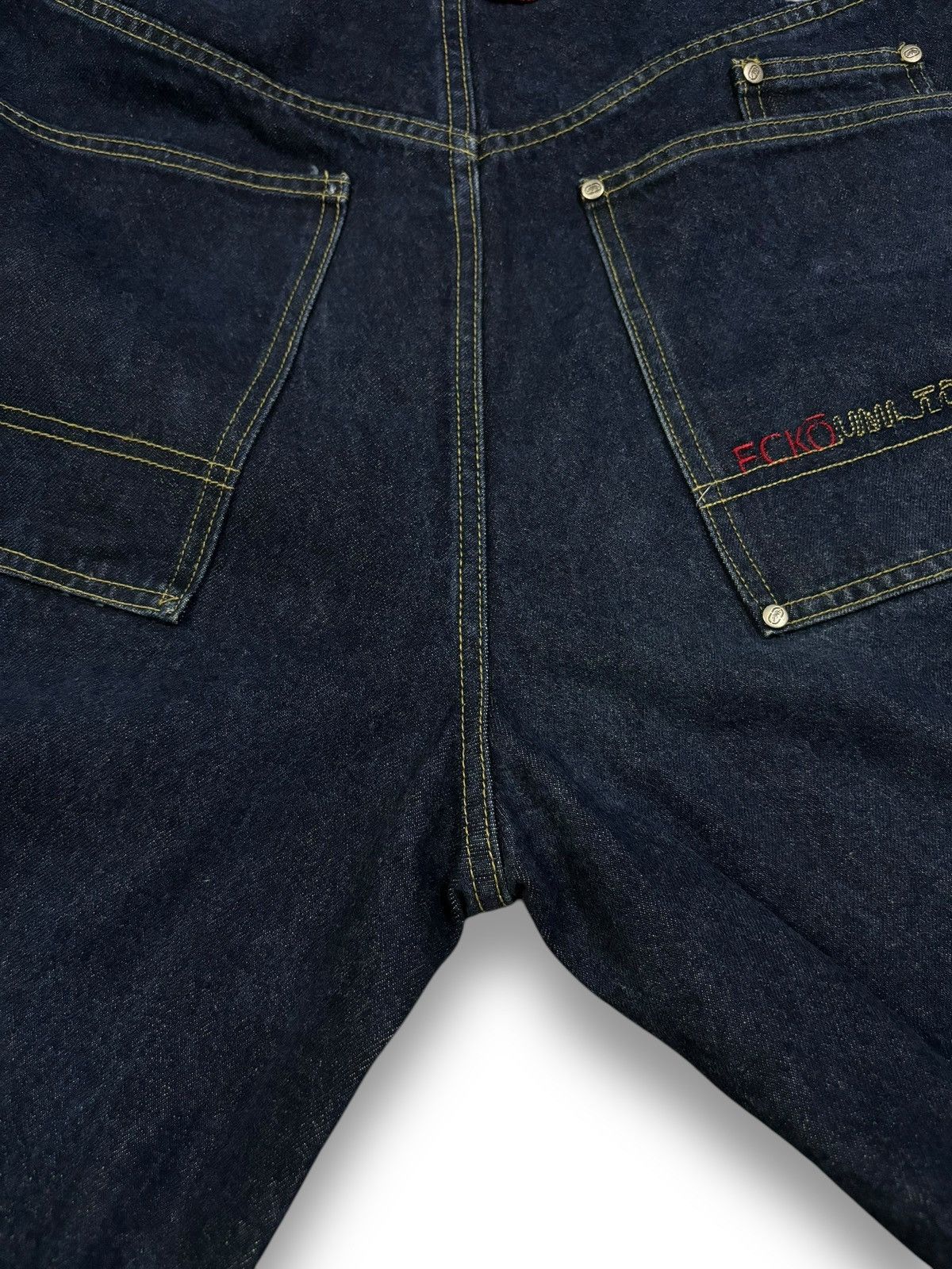 Ecko Unltd. Vintage Ecko Unltd Embroidered Logo Baggy Carpenter Jeans Size US 34 / EU 50 - 16 Thumbnail