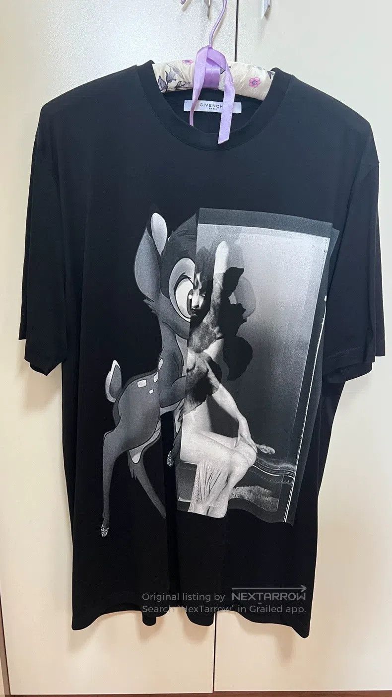 Givenchy Givenchy Black and White Deer Short Sleeve M Size Size US M / EU 48-50 / 2 - 1 Thumbnail