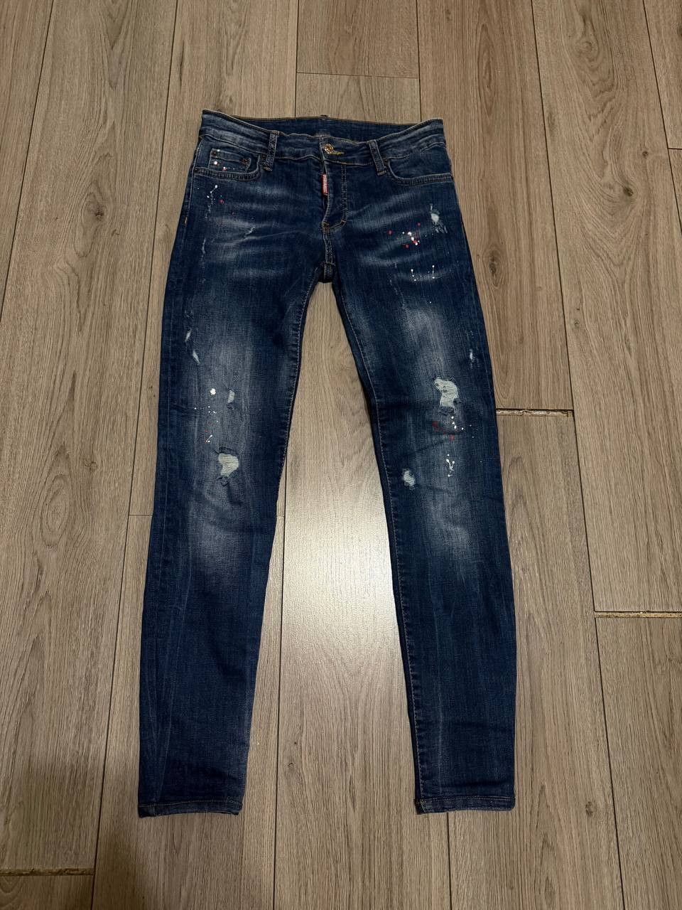 Dsquared2 Dsquared2 Jeans Men Size IT 42 Blue Avant Garde Slim Fit Size US 28 / EU 44 - 1 Thumbnail