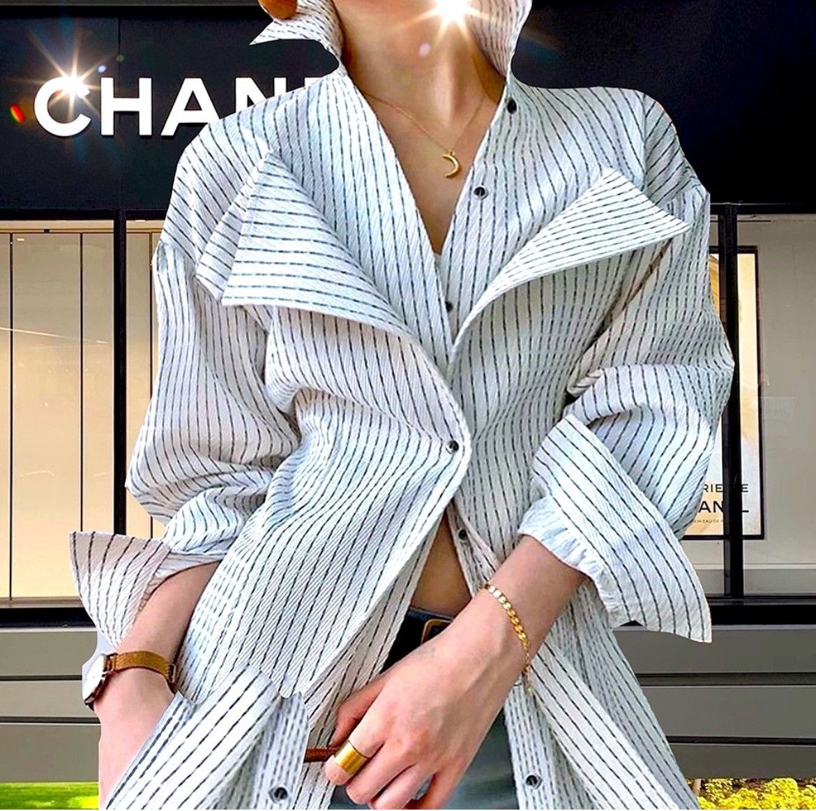 Designer × Other NWT, Lavishly Paris Women’s Elite Designer Layered Blazer Size M / US 6-8 / IT 42-44 - 1 Thumbnail