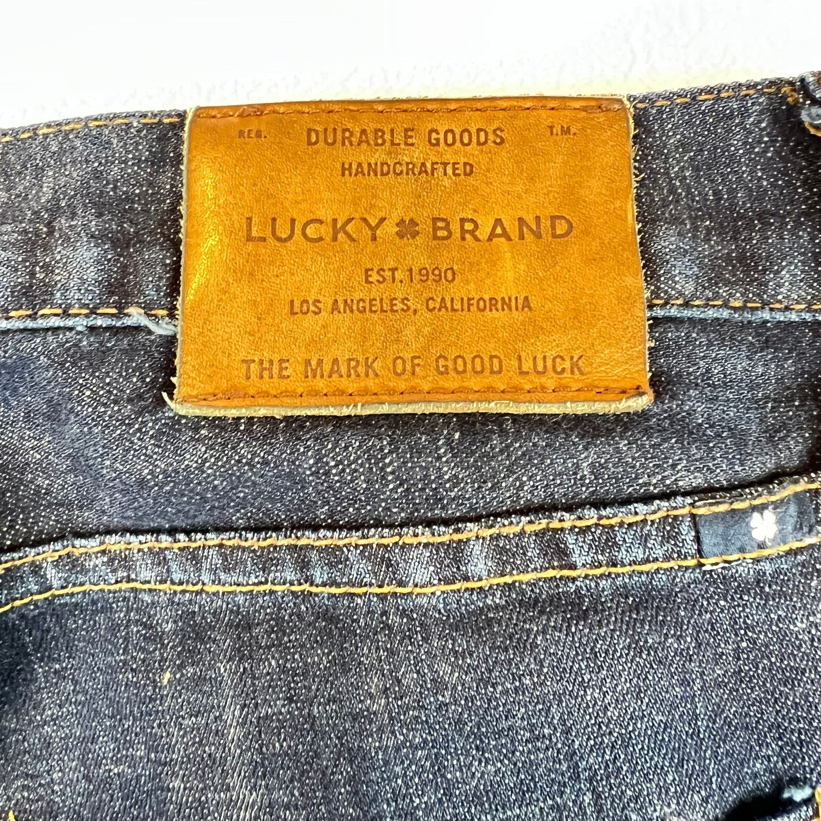 Lucky Brand Lucky Brand Jeans Mens 34x30 Blue 221 Straight Denim Size US 34 / EU 50 - 3 Thumbnail