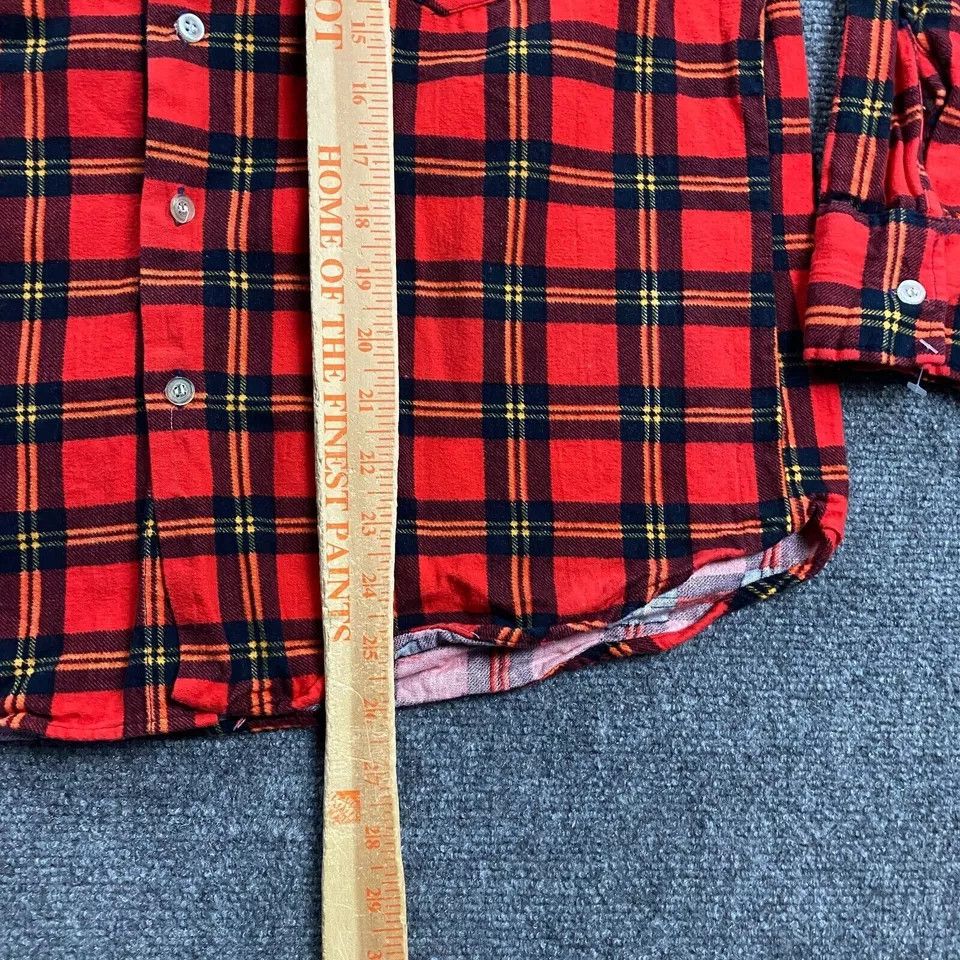 Other The Highlander Flannel Shirt Men's Large Check Button Up L Size US L / EU 52-54 / 3 - 6 Thumbnail