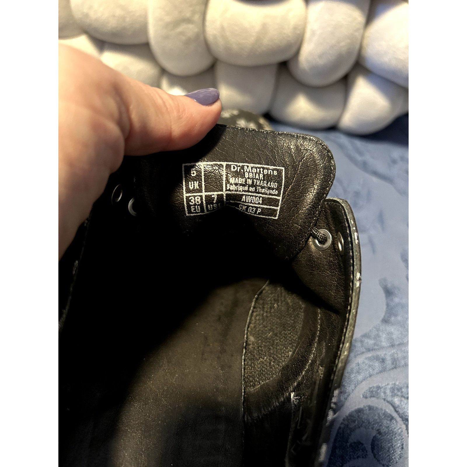 Dr. Martens Dr Martens Briar Black & White Brocade Oxfords size 7/EU 38 Size US 7 / IT 37 - 5 Thumbnail