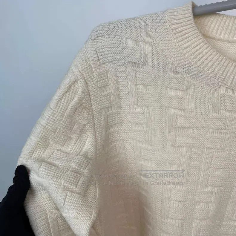 Hermes Hermes Sweater, White Size XS / US 0-2 / IT 36-38 - 5 Thumbnail