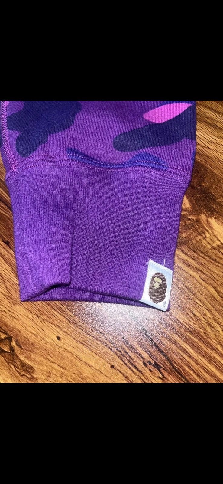 Bape BAPE PONR Full Zip Hoodie Purple Men’s XL Camo (NWT) Size US XL / EU 56 / 4 - 4 Thumbnail
