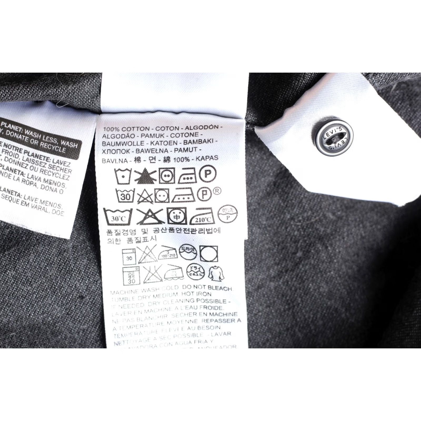 Levi's LEVI’S Sawtooth Western Denim Shirt Men S Snap Long Sleeve VG3802 Size US S / EU 44-46 / 1 - 7 Thumbnail