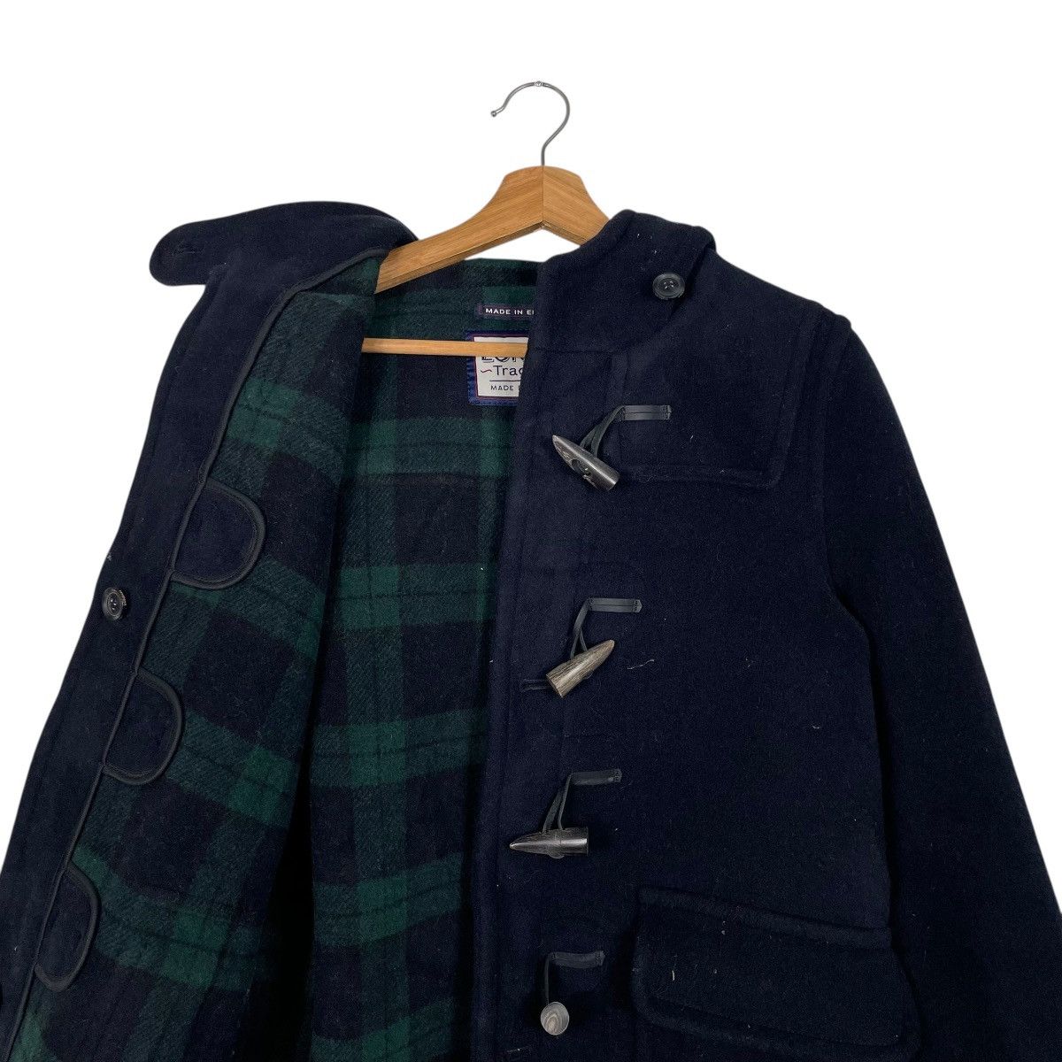 Other Made In England London Traditional Wool Duffle Coat Size M / US 6-8 / IT 42-44 - 12 Thumbnail