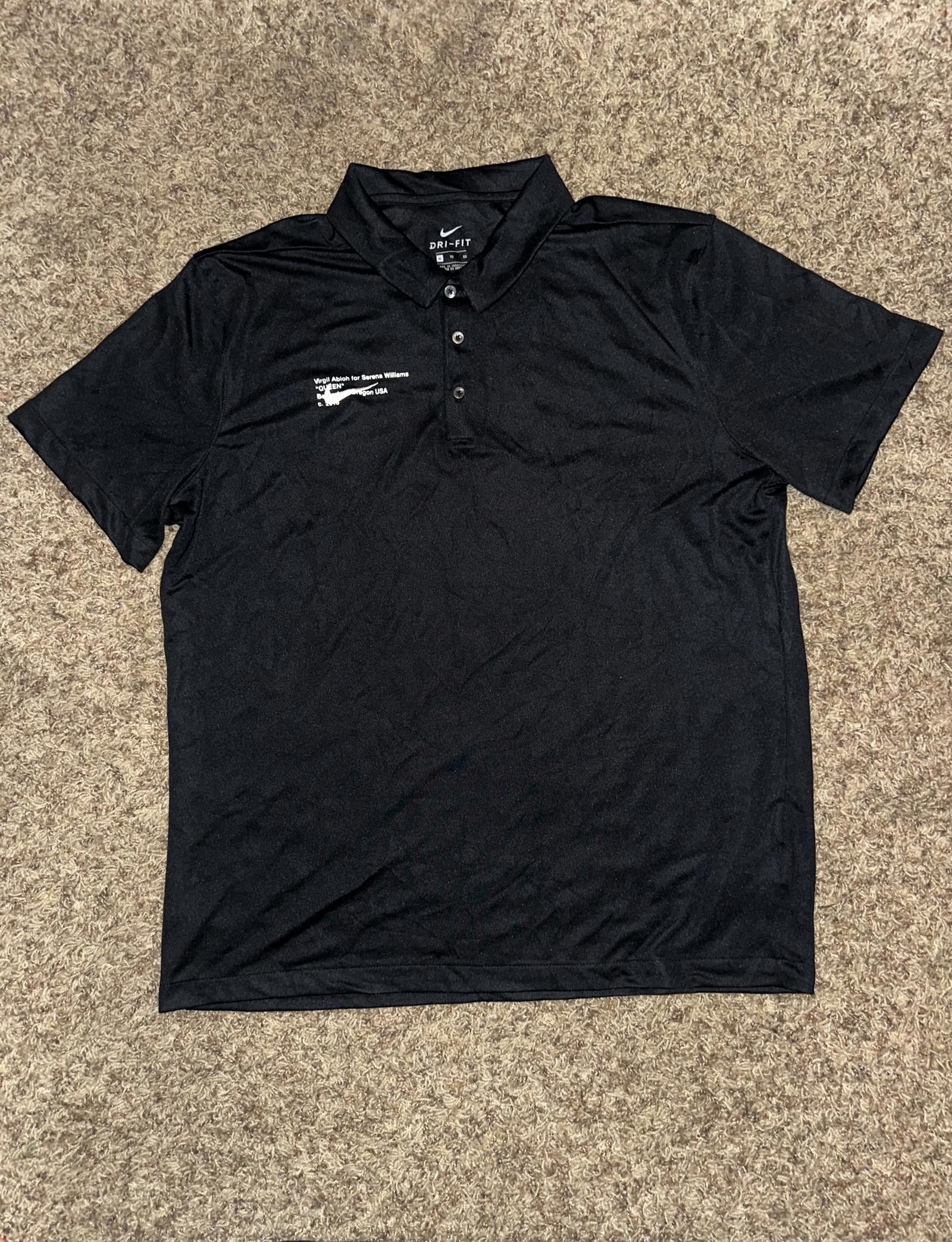 Nike Nike Women’s Off White Virgil Abloh Serena Williams Shorts And Polo Set Size XL / US 12-14 / IT 48-50 - 2 Thumbnail