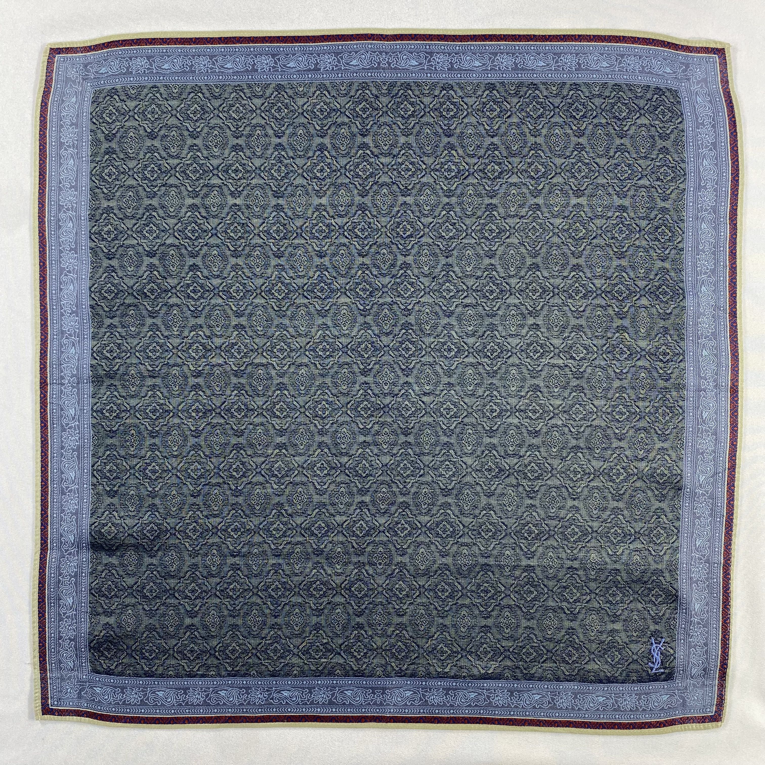 Vintage × Yves Saint Laurent Yves Saint Laurent Neckerchief / Handkerchief-P783 Size ONE SIZE - 1 Thumbnail