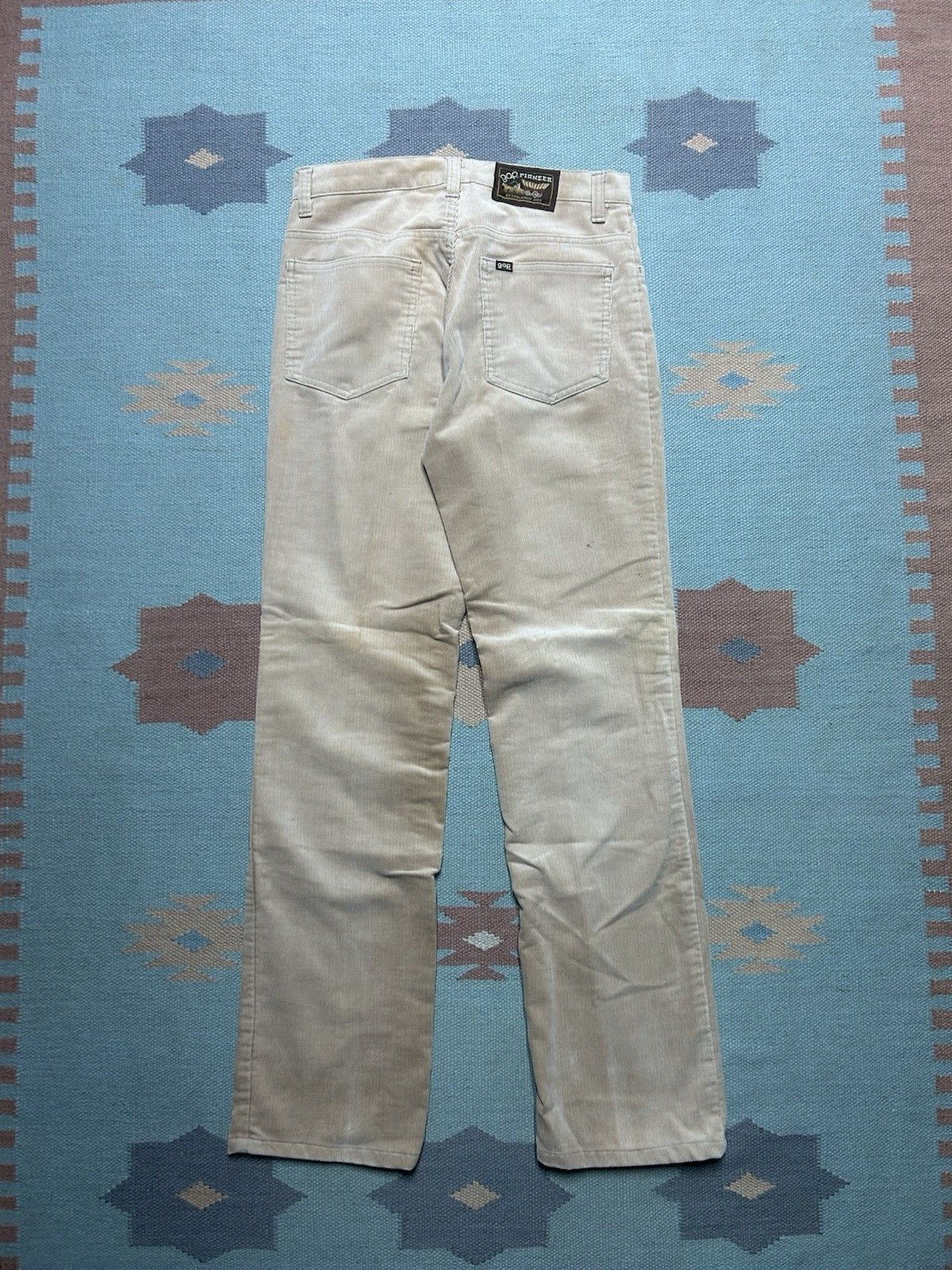 Vintage Vtg 70s gap pioneer corduroy pants straight western 30x31 Size US 30 / EU 46 - 1 Thumbnail