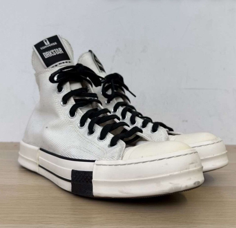Rick Owens Rick Owens Converse High Sneakers Size US 10 / EU 43 - 1 Thumbnail
