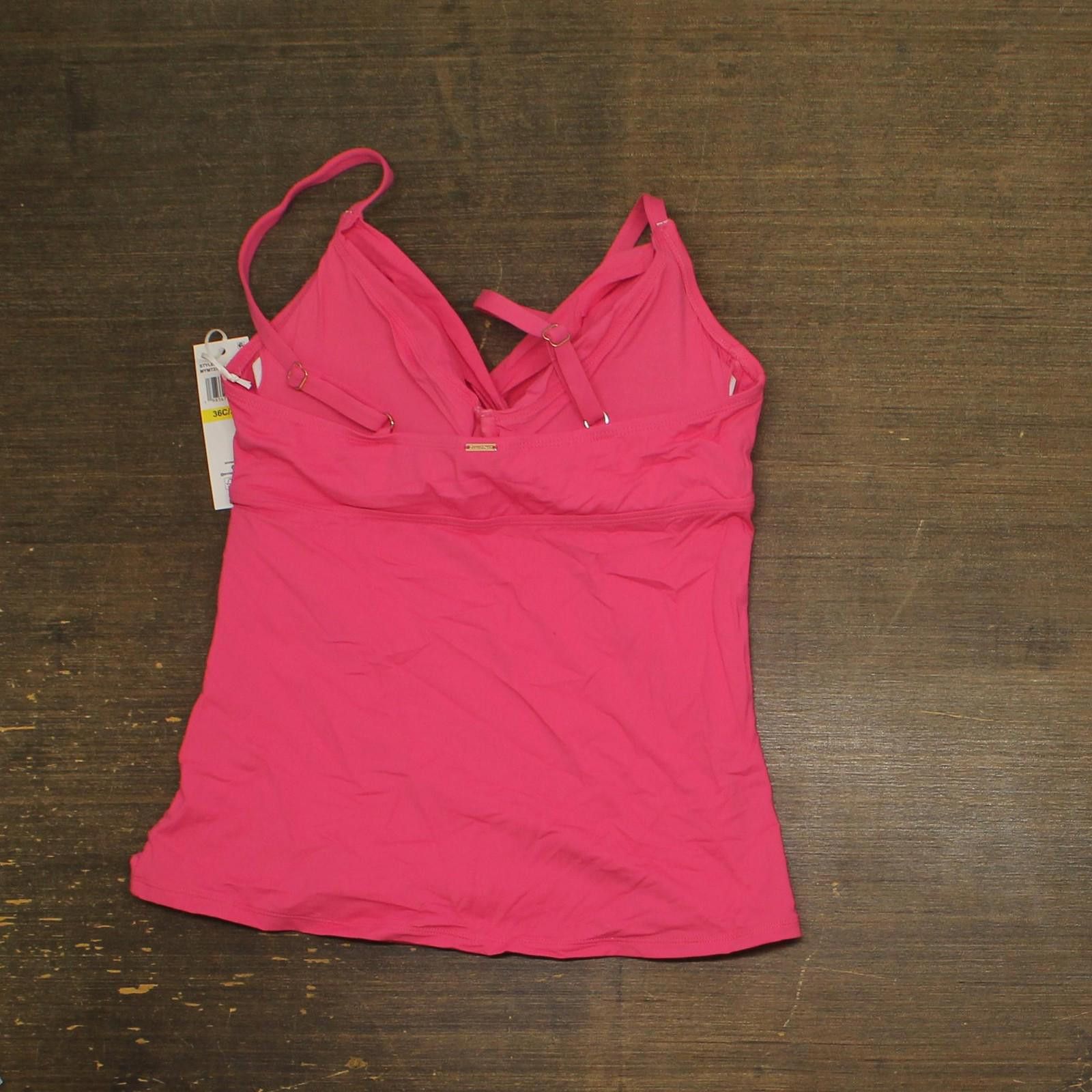 Other Anne Cole Tankini Swim Top Mymt23301 Pink Glow 36c/38b Size ONE SIZE - 2 Thumbnail