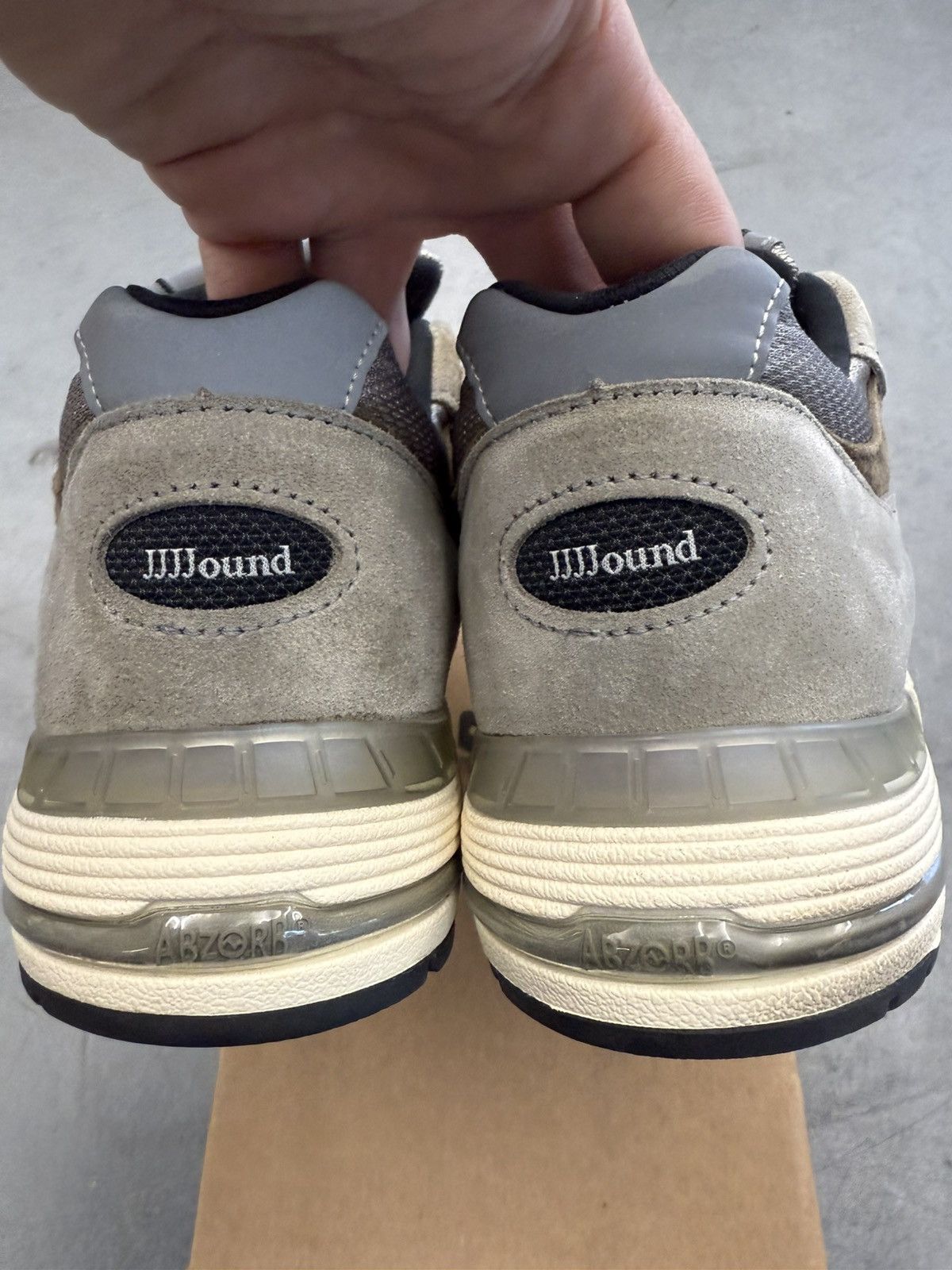 JJJJound × New Balance 2023 New Balance 991 MiUK JJJJound Grey Olive Size US 9 / IT 39 - 7 Thumbnail