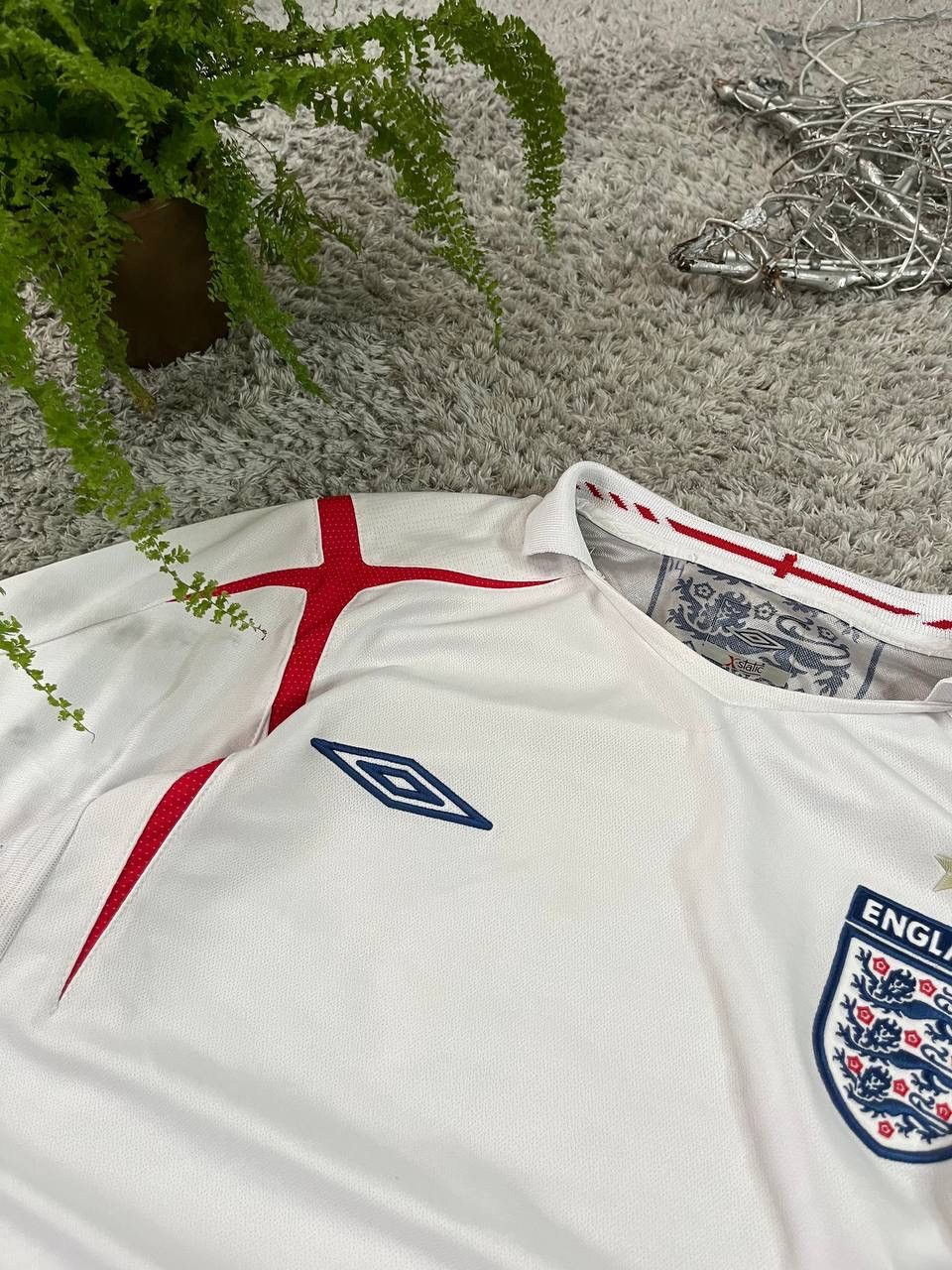 Umbro 00s Umbro T-Shirt Soccer Jersey England Streetwear Vintage Size US M / EU 48-50 / 2 - 6 Thumbnail