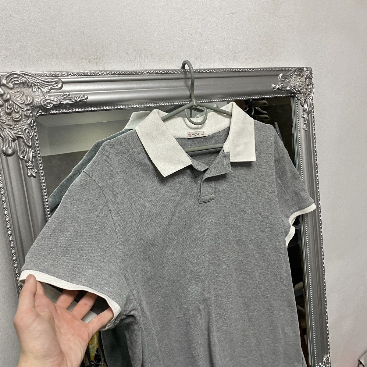 Moncler Vintage Moncler polo shirt Size US XL / EU 56 / 4 - 4 Thumbnail