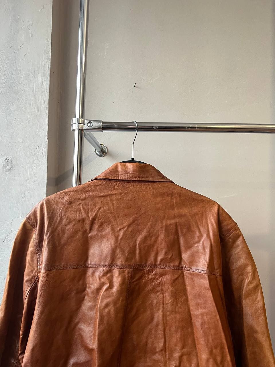 Vintage AVIA TRIX USA CLASSIC AVIATOR BIKER RETRO LEATHER JACKET XL Size US XL / EU 56 / 4 - 15 Thumbnail
