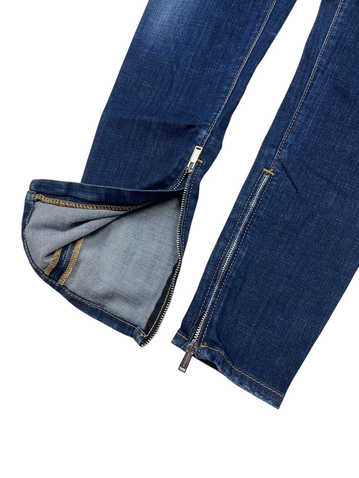 Dsquared2 Dsquared2 Medium Waist Skinny Jeans Distressed Size 27" / US 4 / IT 40 - 6 Thumbnail