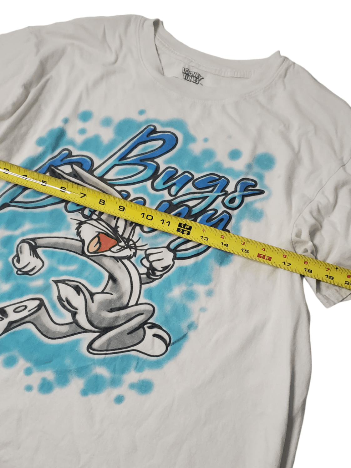 Warner Bros Looney Tunes Bugs Bunny Air Brush T-Shirt Size L / US 10 / IT 46 - 5 Thumbnail