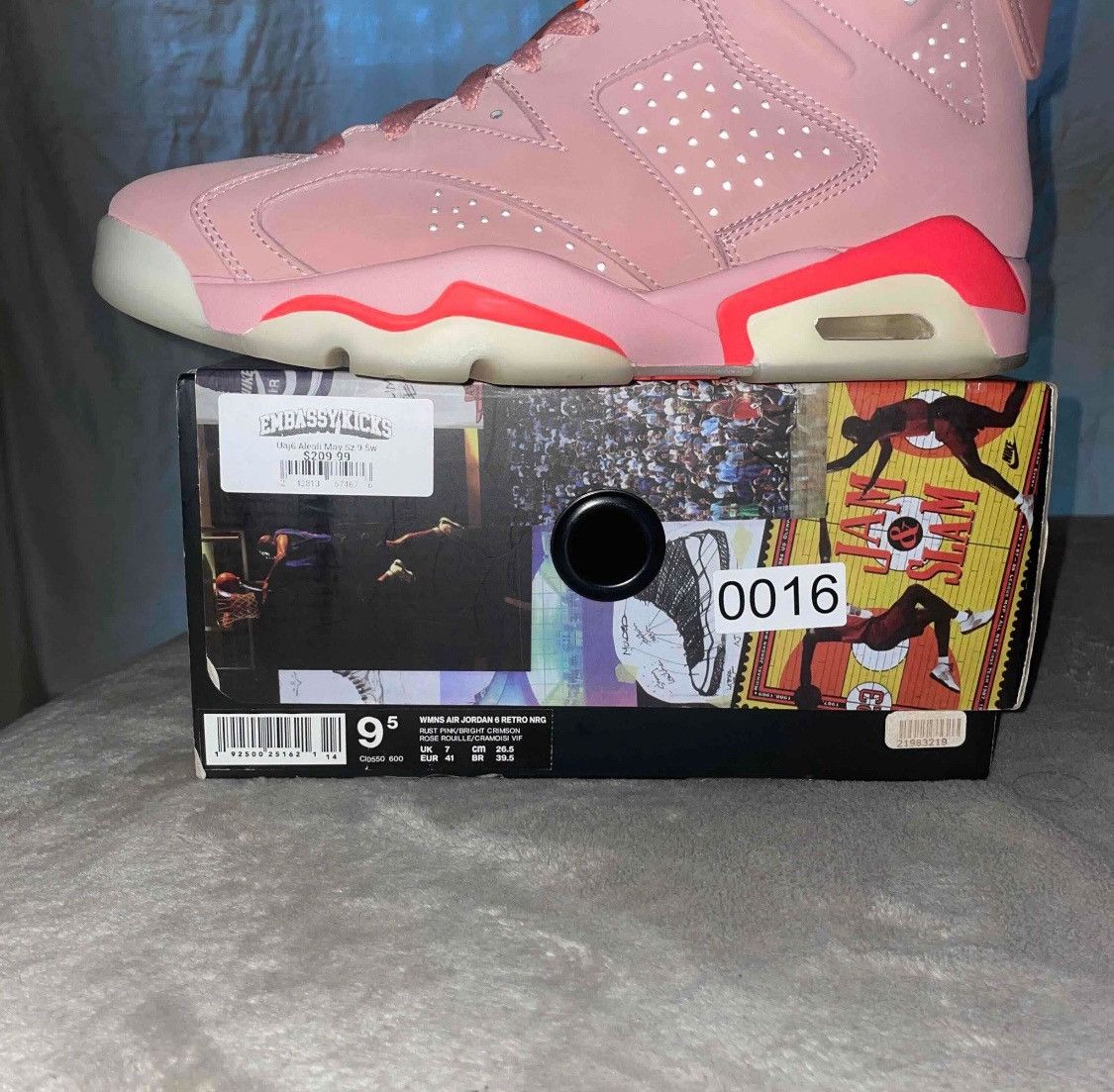 Jordan Brand Jordan 6 Aleali May X Wmns Size US 9.5 / IT 39.5 - 7 Thumbnail