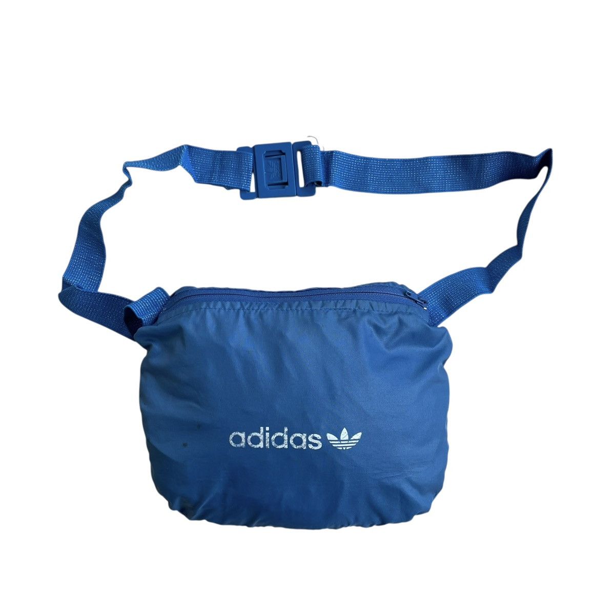 Adidas Adidas Trefoil Bundeswehr Germany Navy Foldable Windbreaker Size US L / EU 52-54 / 3 - 8 Thumbnail