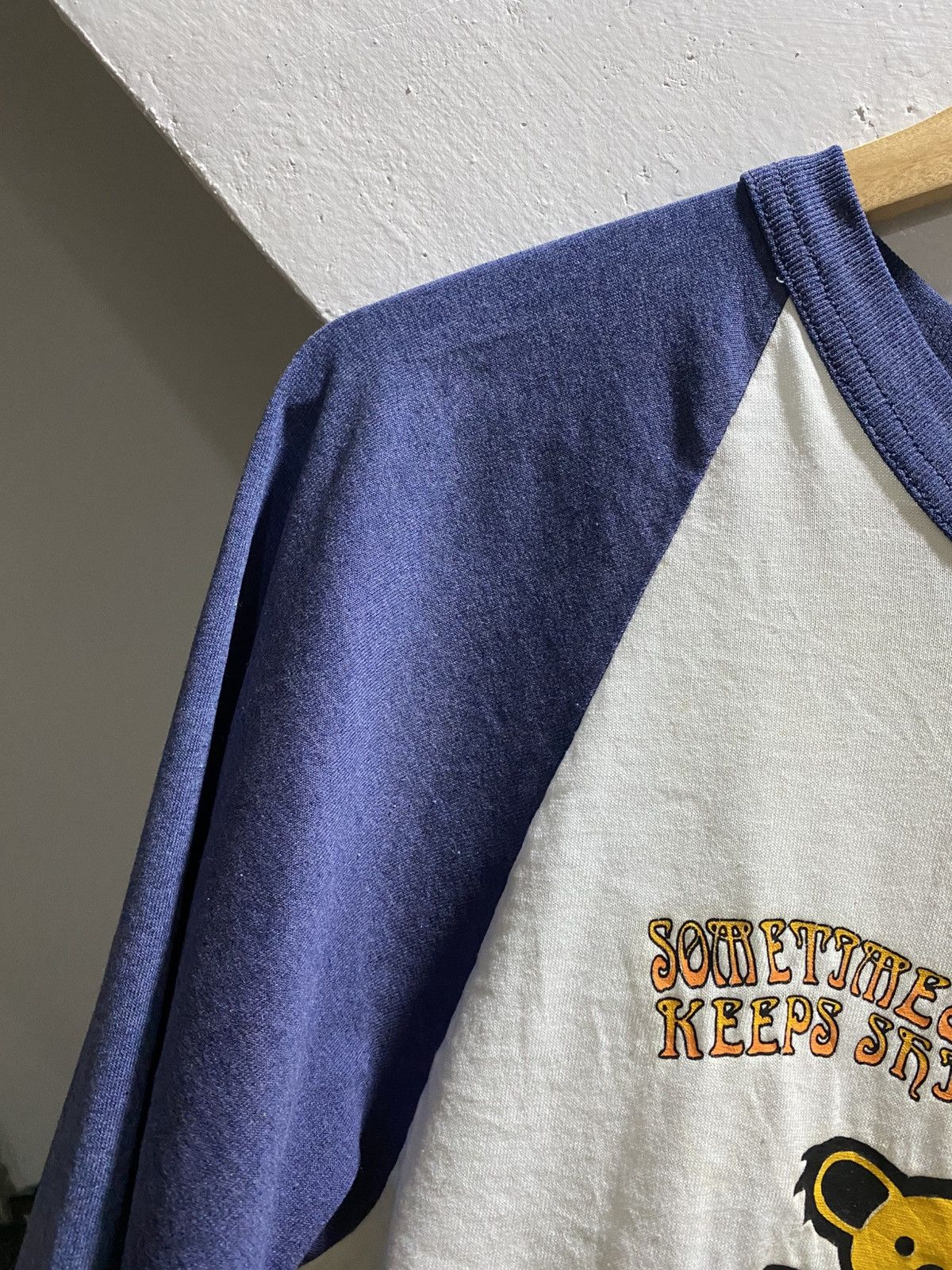Grateful Dead Vintage 80s Grateful Dead Band Raglan Sleeve T-shirt Size US S / EU 44-46 / 1 - 4 Thumbnail