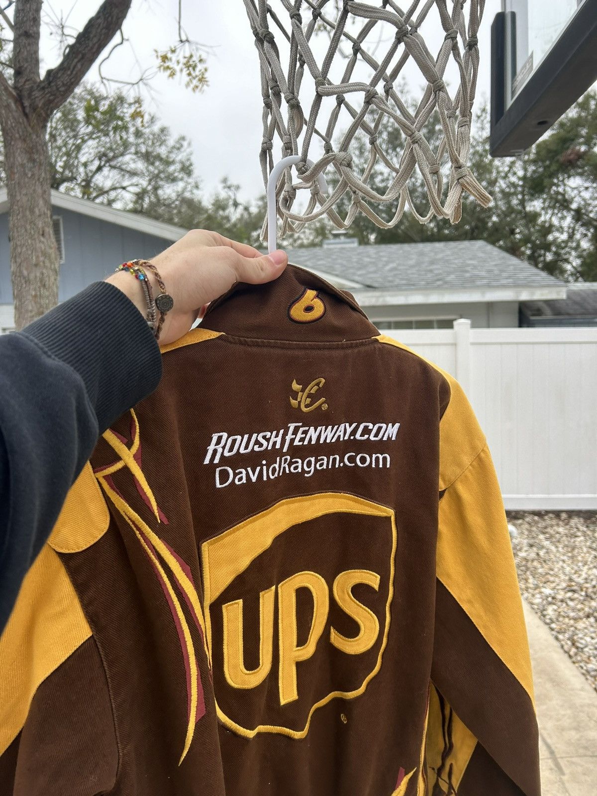 Chase Authentics × NASCAR UPS Nascar / Chase authentic bomber Size US M / EU 48-50 / 2 - 6 Thumbnail