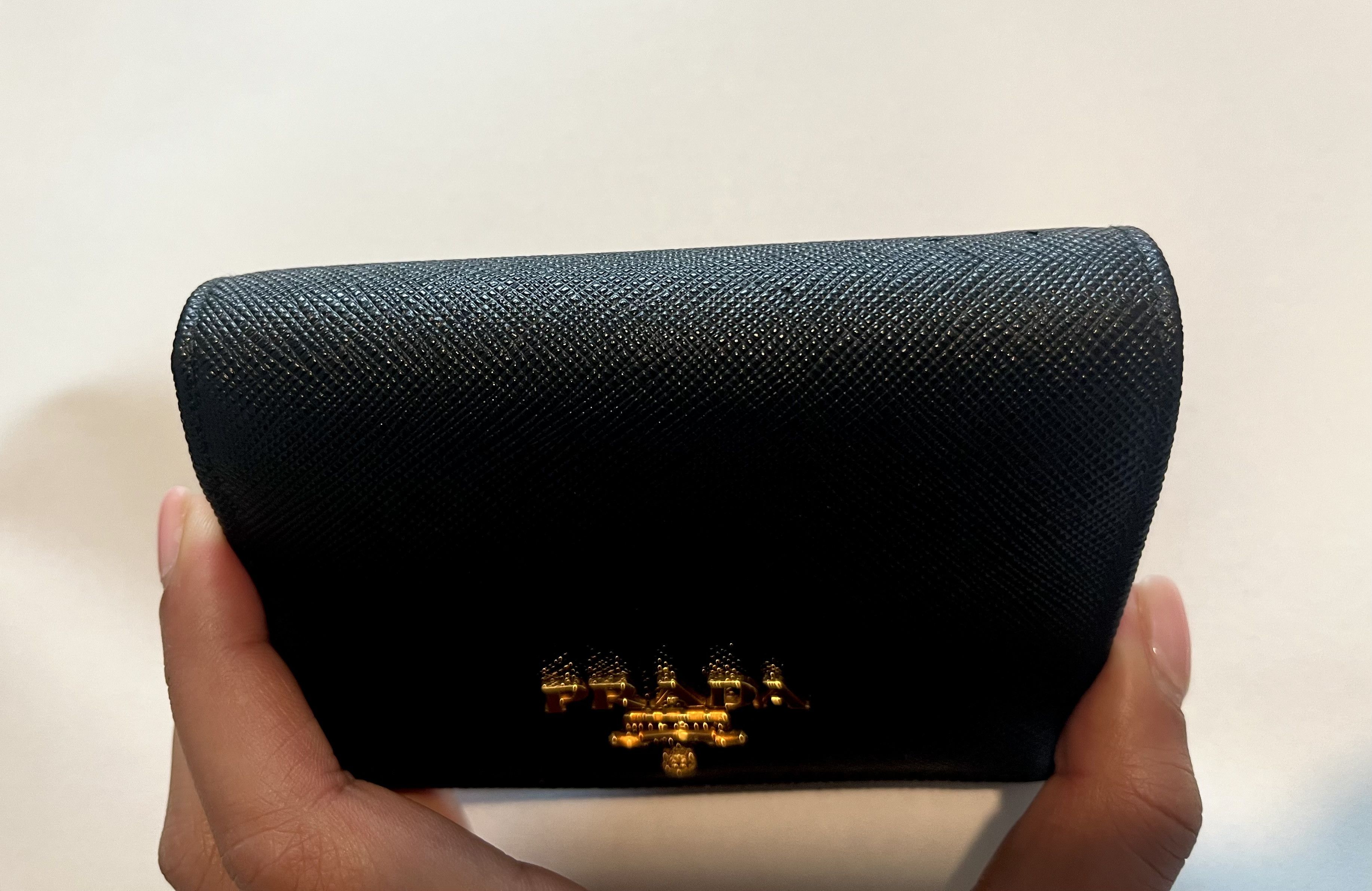 Prada Small Saffiano Leather Wallet Size ONE SIZE - 3 Thumbnail