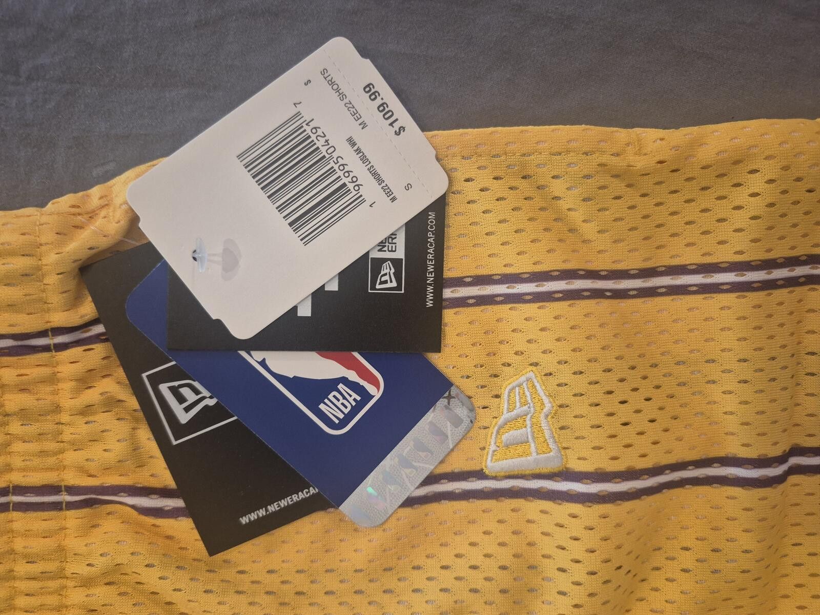 Eric Emanuel Eric Emanuel EE X New Era LA Lakers Shorts Size Small BNWT Size US 30 / EU 46 - 8 Thumbnail