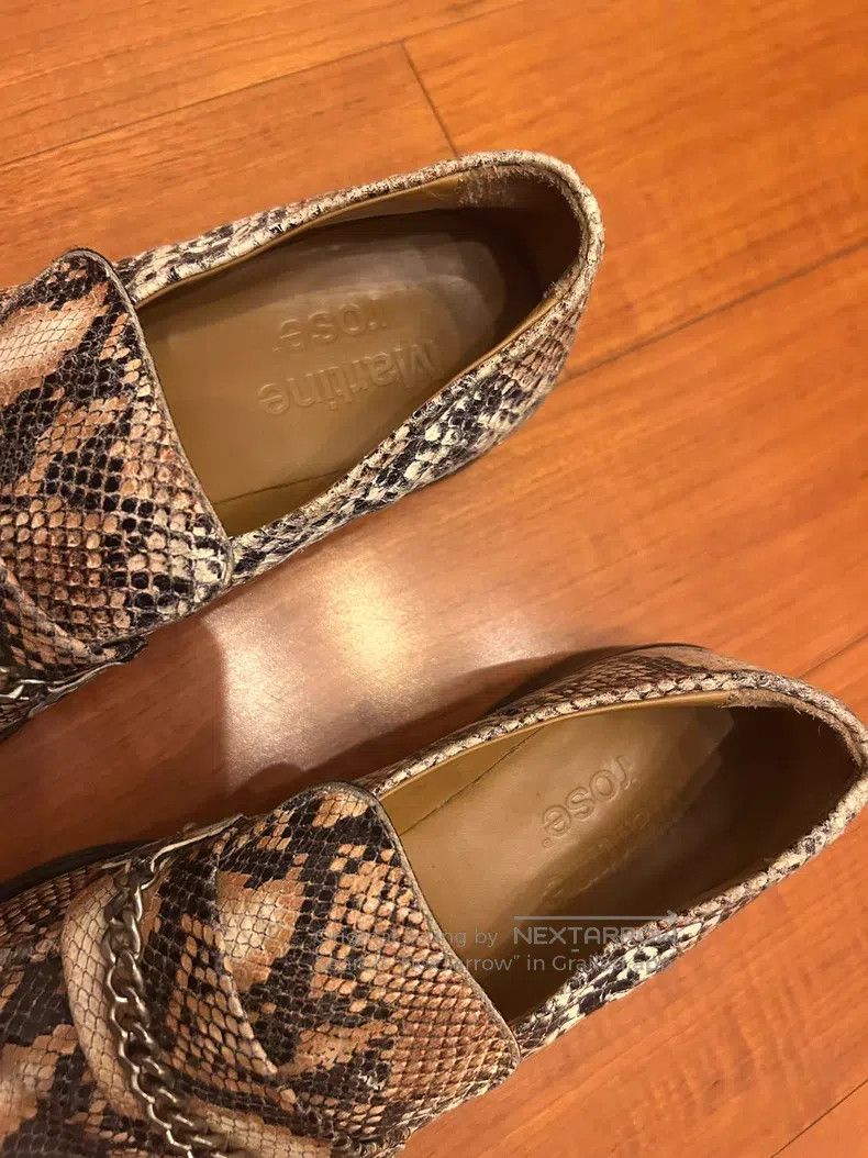 Martine Rose Martine Rose Snake Chain Square Toe Shoes Size US 7 / EU 40 - 3 Thumbnail