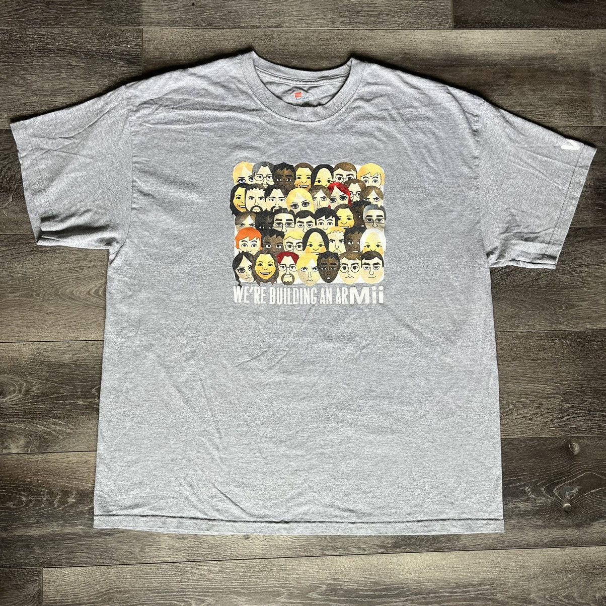 Nintendo Rare Vintage 2000s Nintendo Wii We’re Building an ArMii Tee Size US XL / EU 56 / 4 - 2 Thumbnail