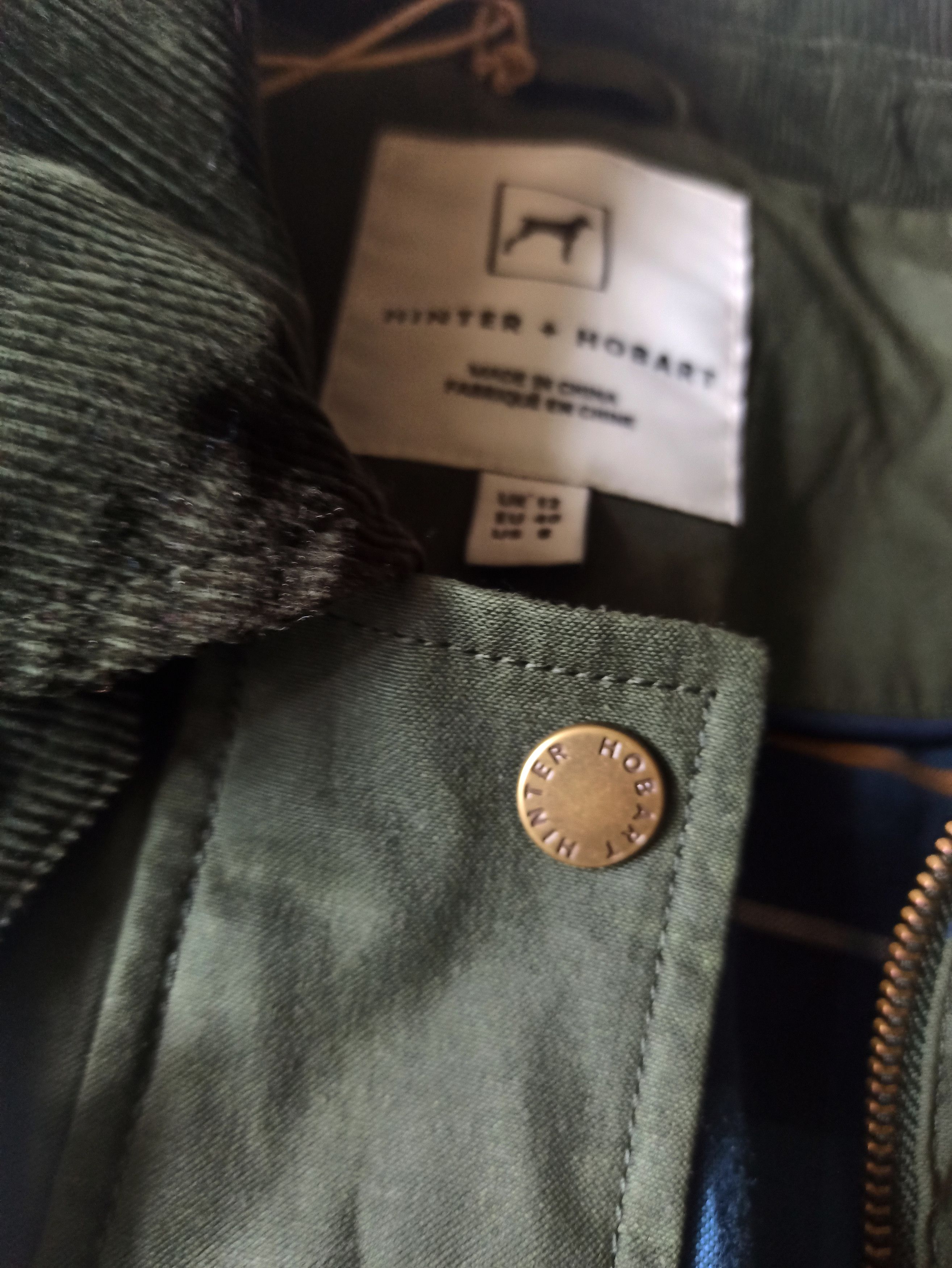 Vintage Waxed jacket for fishing or hunting, size M Size US M / EU 48-50 / 2 - 6 Thumbnail