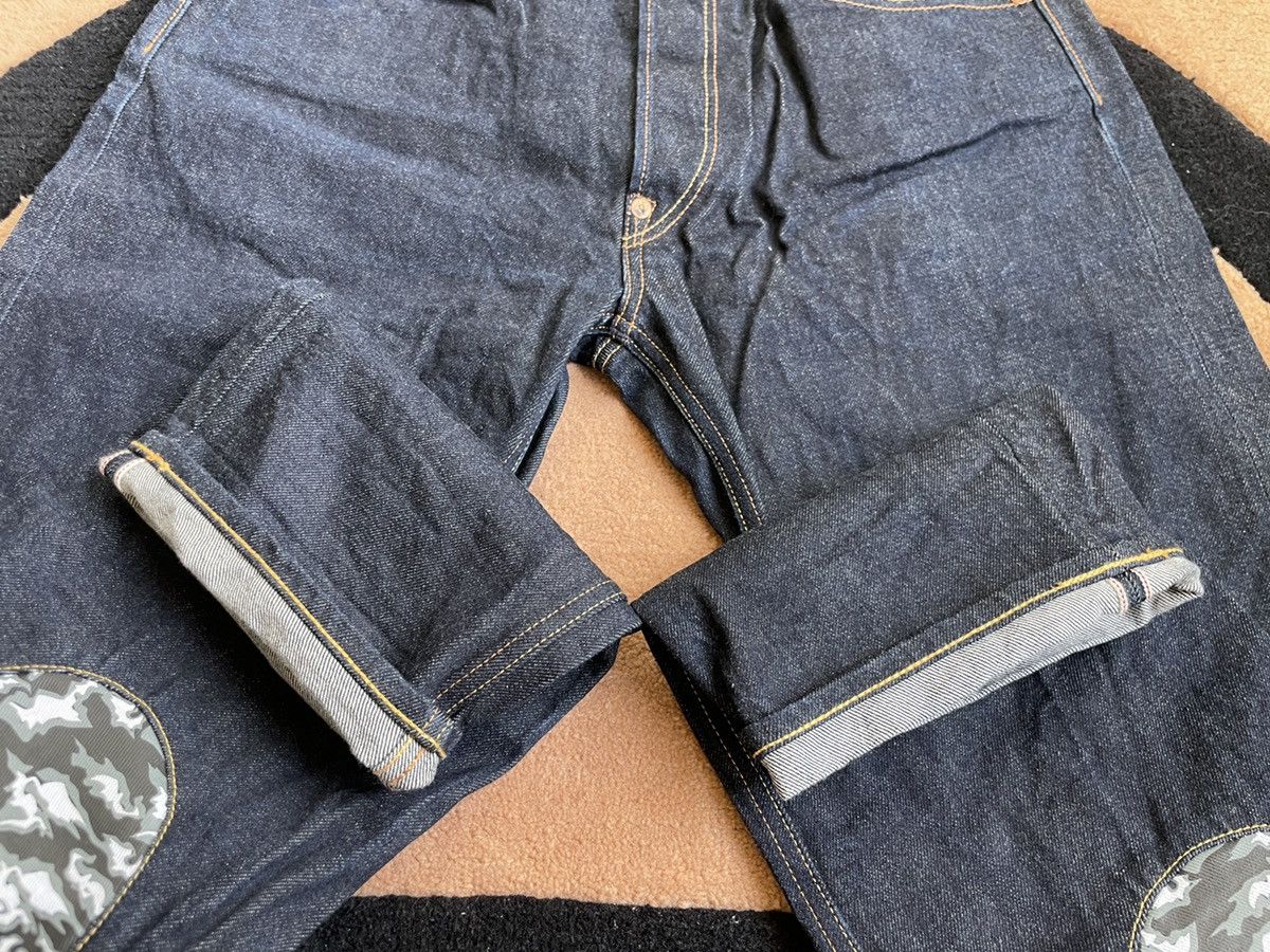 Evisu × Vintage evisu grey camo daicock style jeans size：32x34 Size US 32 / EU 48 - 8 Thumbnail